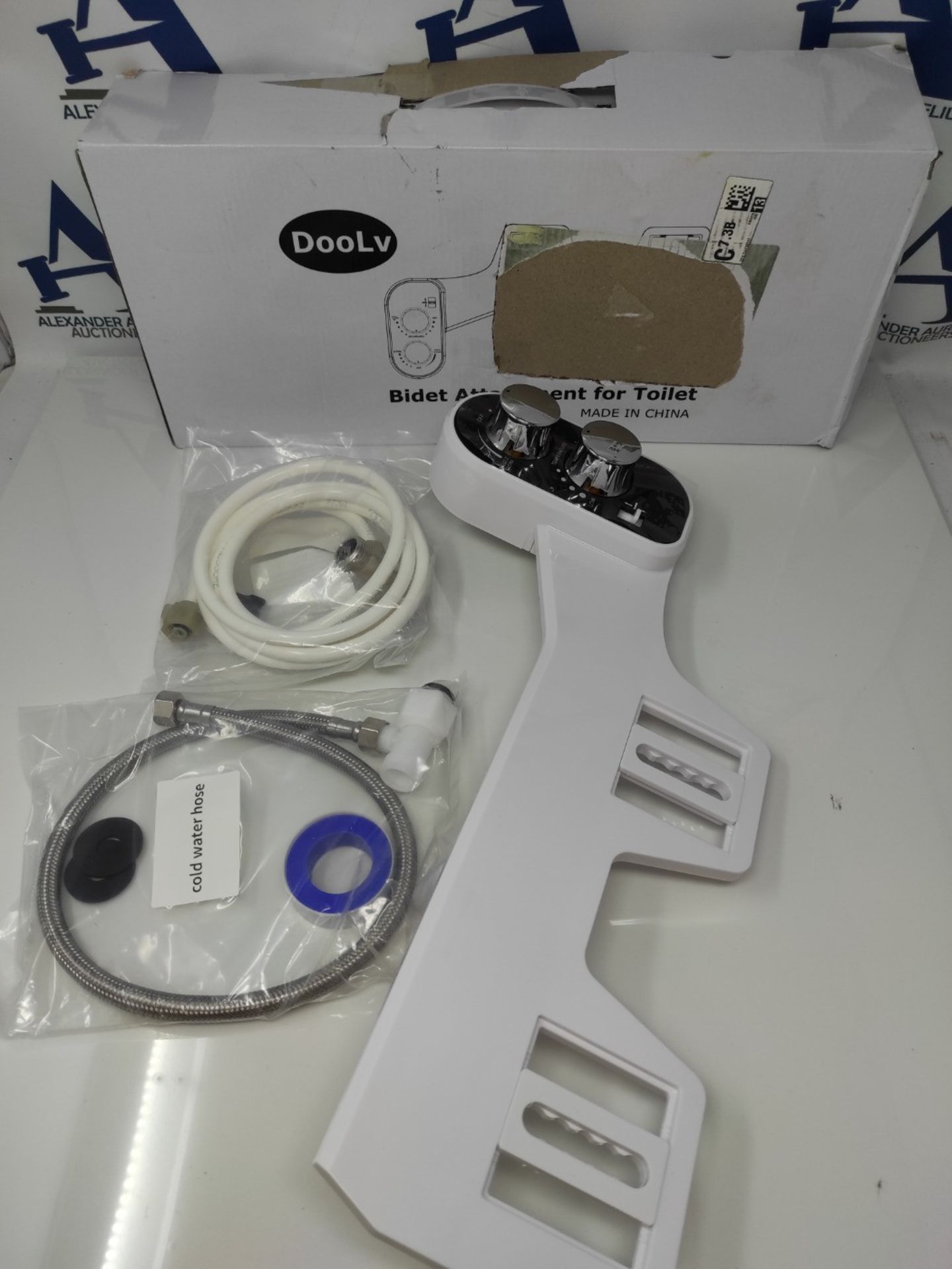 RRP £53.00 Hot and Cold Water Bidet Attachment for Toilet UK, Bidet Warm Water, Non-Electric Ultr - Image 2 of 2