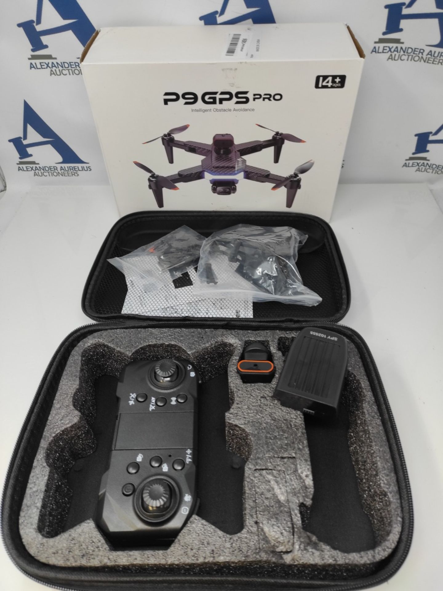 RRP £65.00 [INCOMPLETE] OBEST Drone with Camera Adjustable 1080P HD, RC Foldable FPV WiFi Live Tr - Image 2 of 3