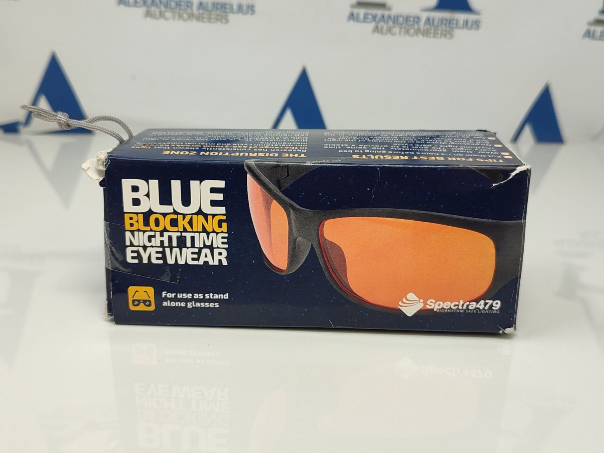 Blue Blocking Amber Glasses for Sleep - Nighttime Eye Wear - Special Orange Tinted Gla - Bild 2 aus 3