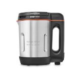 RRP £53.00 Morphy Richards Compact Soup Maker 501021 Stainless Steel, Black & Stainless Steel, 1