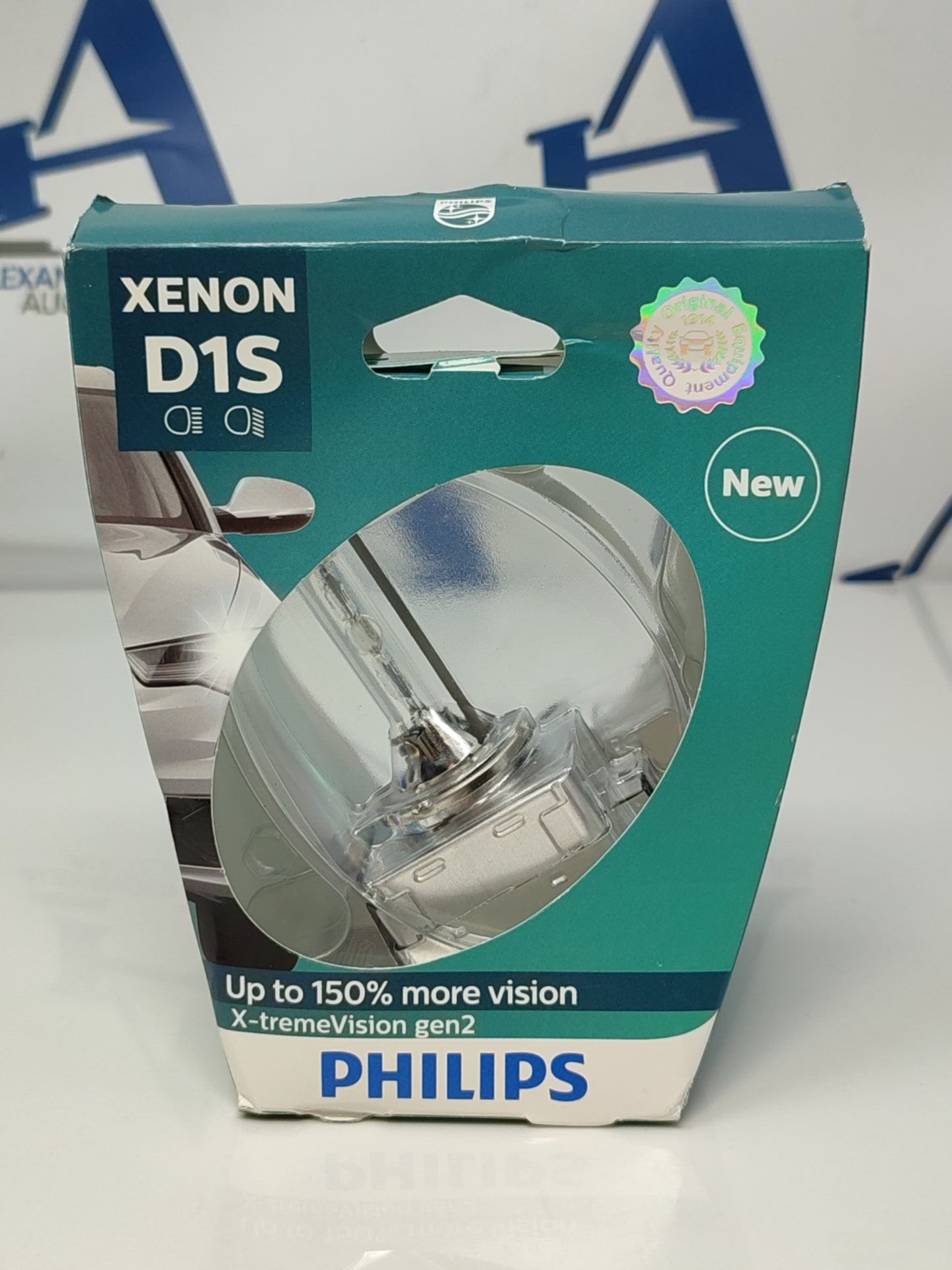 RRP £65.00 Philips 85415XV2S1 X-tremeVision gen2 Xenon headlight bulb D1S, single blister - Bild 2 aus 3