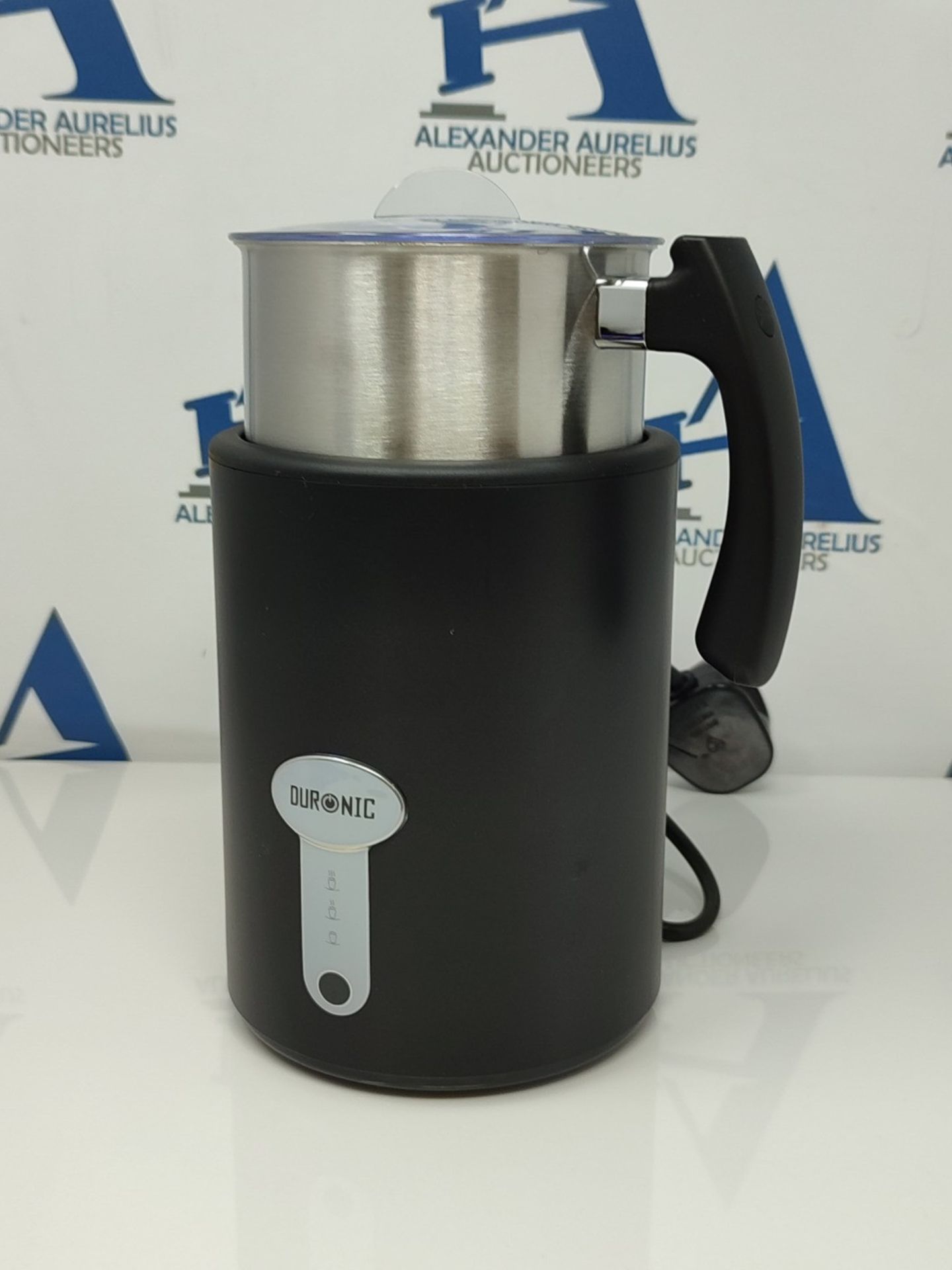 Duronic MF500 BK Milk Frother - 500ml Stainless-Steel Milk Frother Jug, Electric Steam - Image 3 of 3