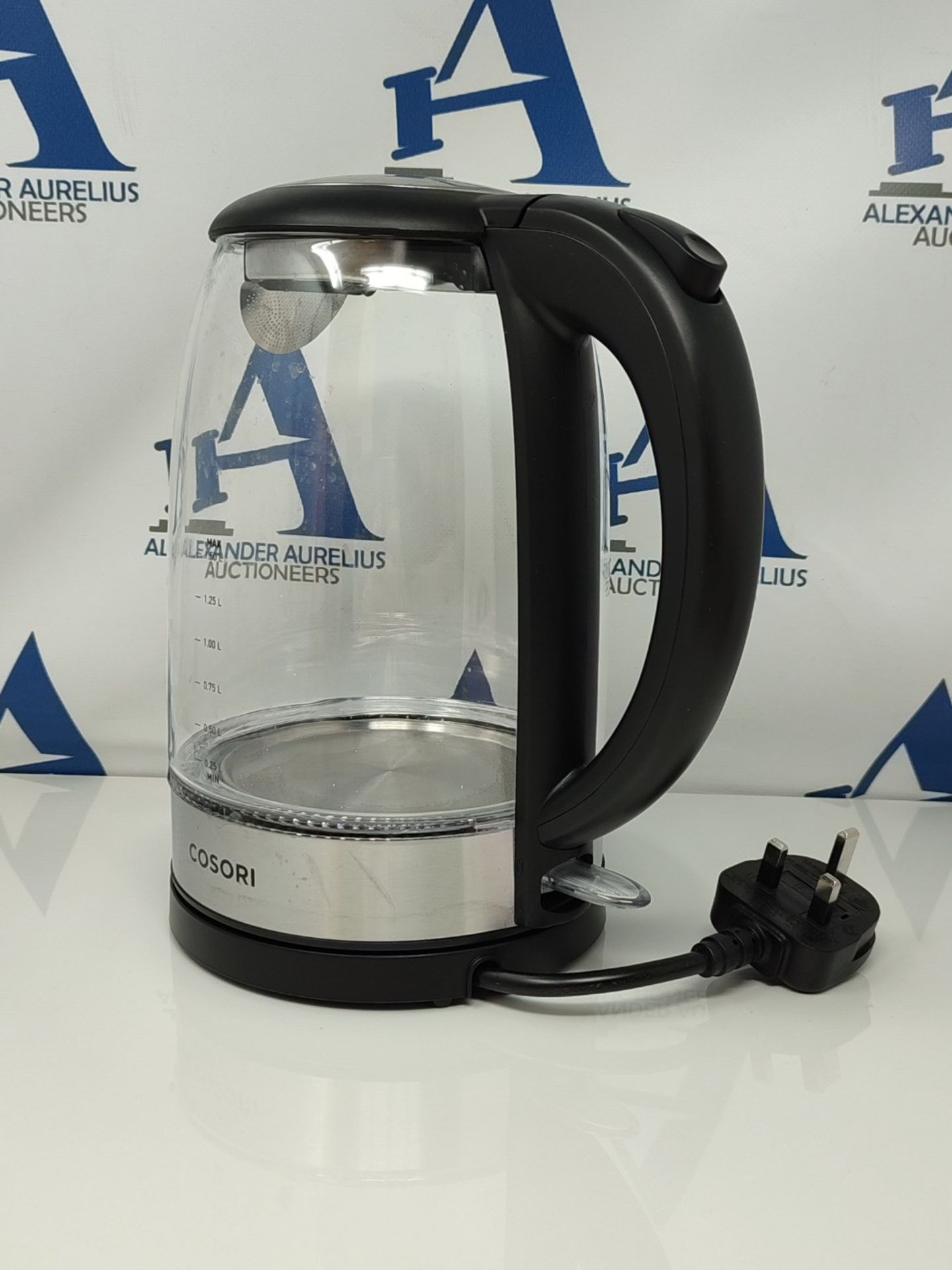 COSORI Electric Kettle Glass, Fast Boil Quiet, 3000W 1.5L with Blue LED, Stainless Ste - Image 3 of 3