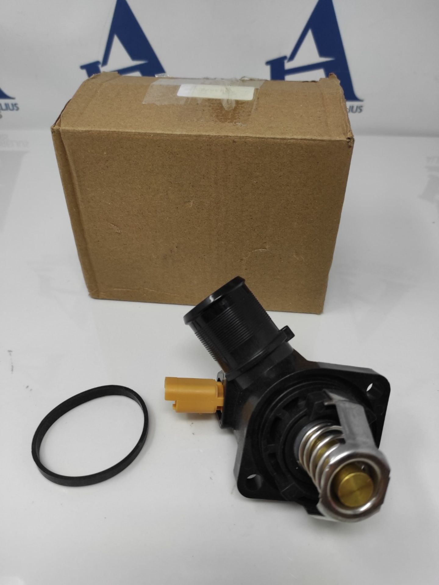 Aramox Engine Coolant Thermostat with Housing for Peugeot 206 207 SW 1007 Bipper Tepee - Image 2 of 2