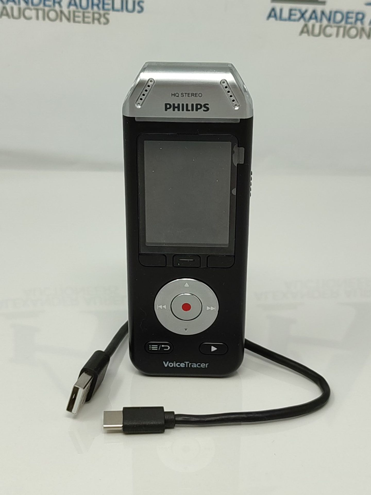 RRP £111.00 Philips Grabadora de Audio VoiceTracer con Software de reconocimiento de Voz Dragon Sp - Image 3 of 3