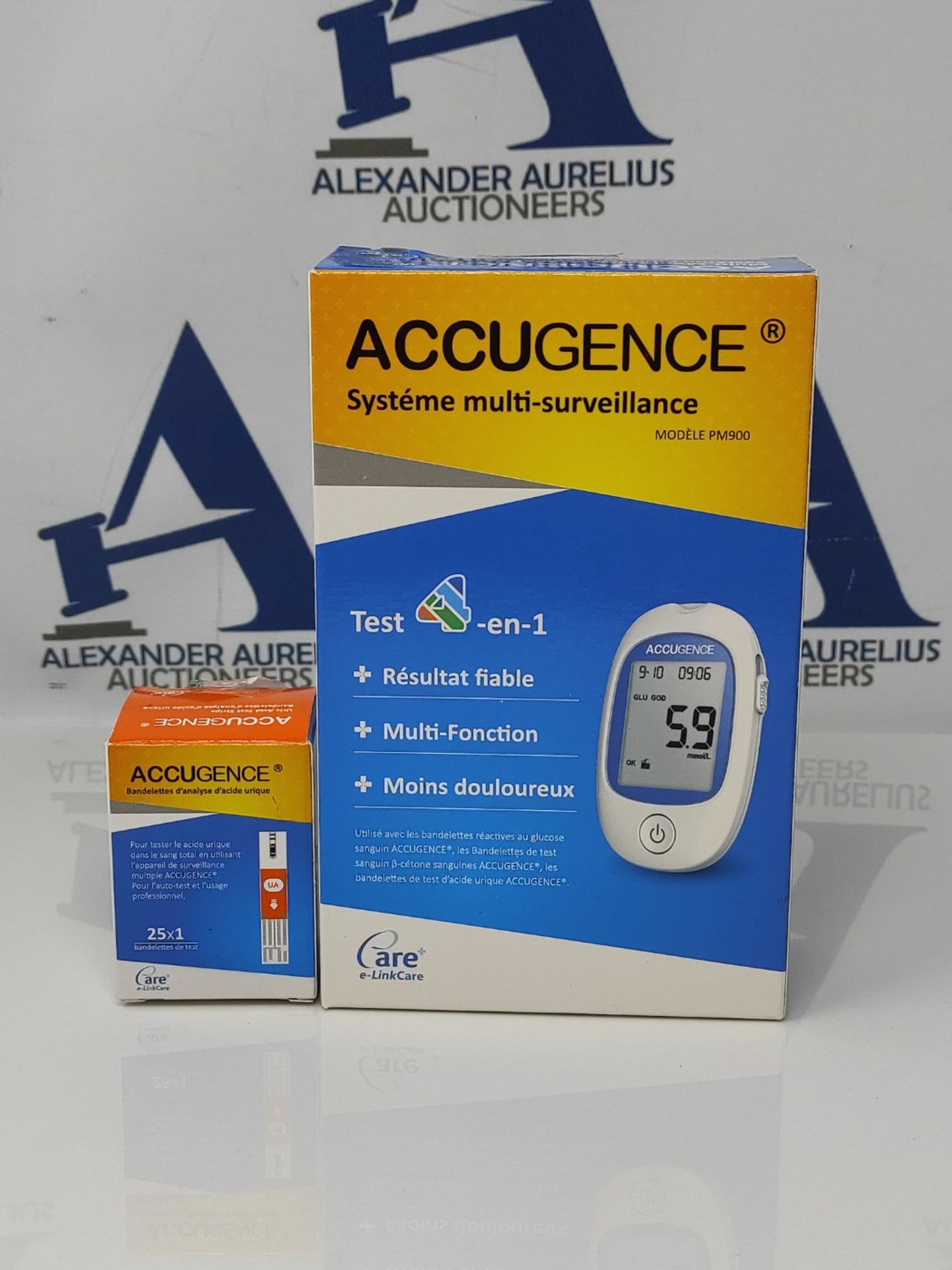 ACCUGENCE Home Uric Acid Test Kit With 3in1 Uric Acid Meter 25Pcs Uric Acid Test Strip - Image 2 of 3