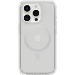 OtterBox Symmetry Clear for MagSafe Case for iPhone 15 Pro, Shockproof, Drop proof, Pr
