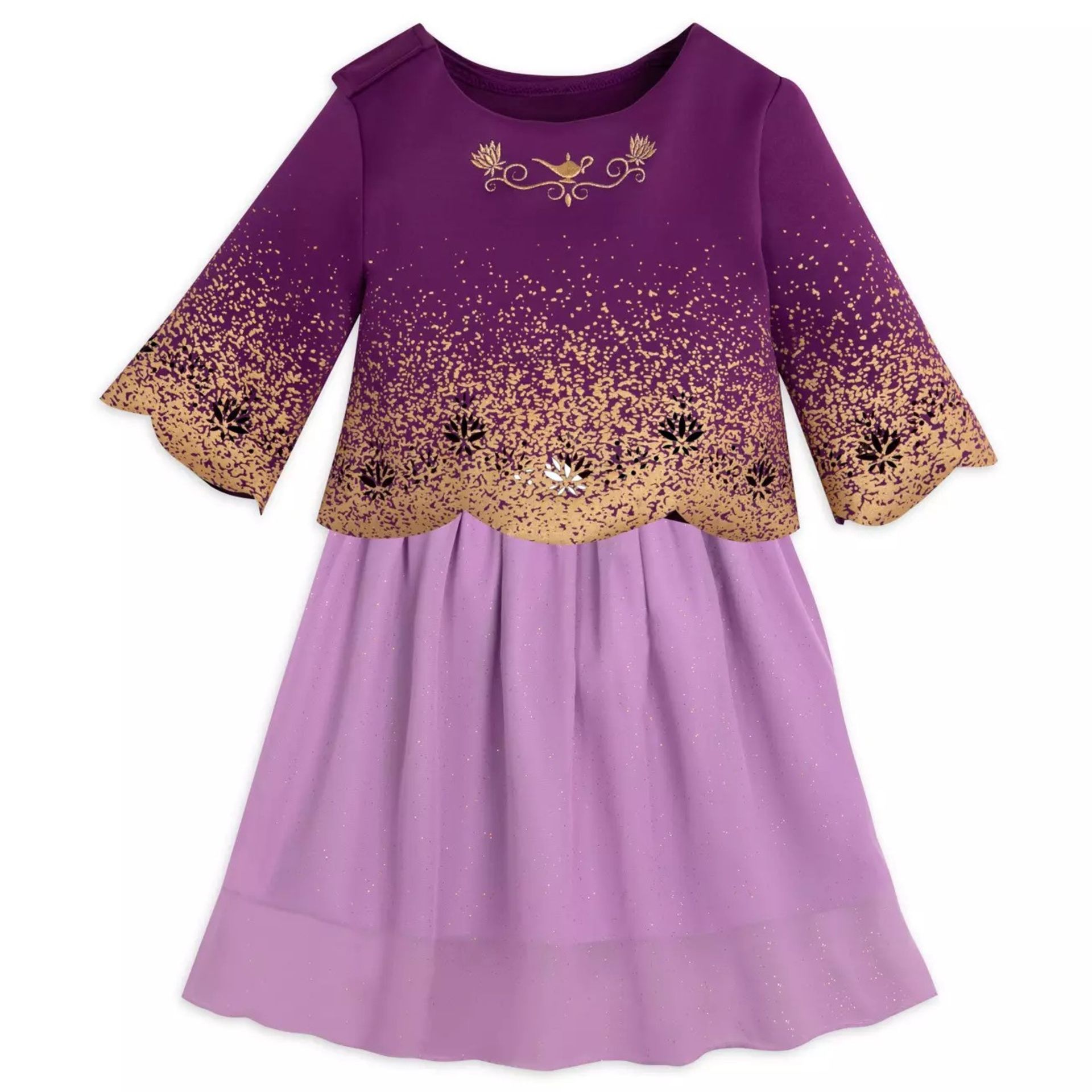 BNIB RRP £45 disney store princess jasmine top and skirt set for kids aladdin - Image 2 of 2