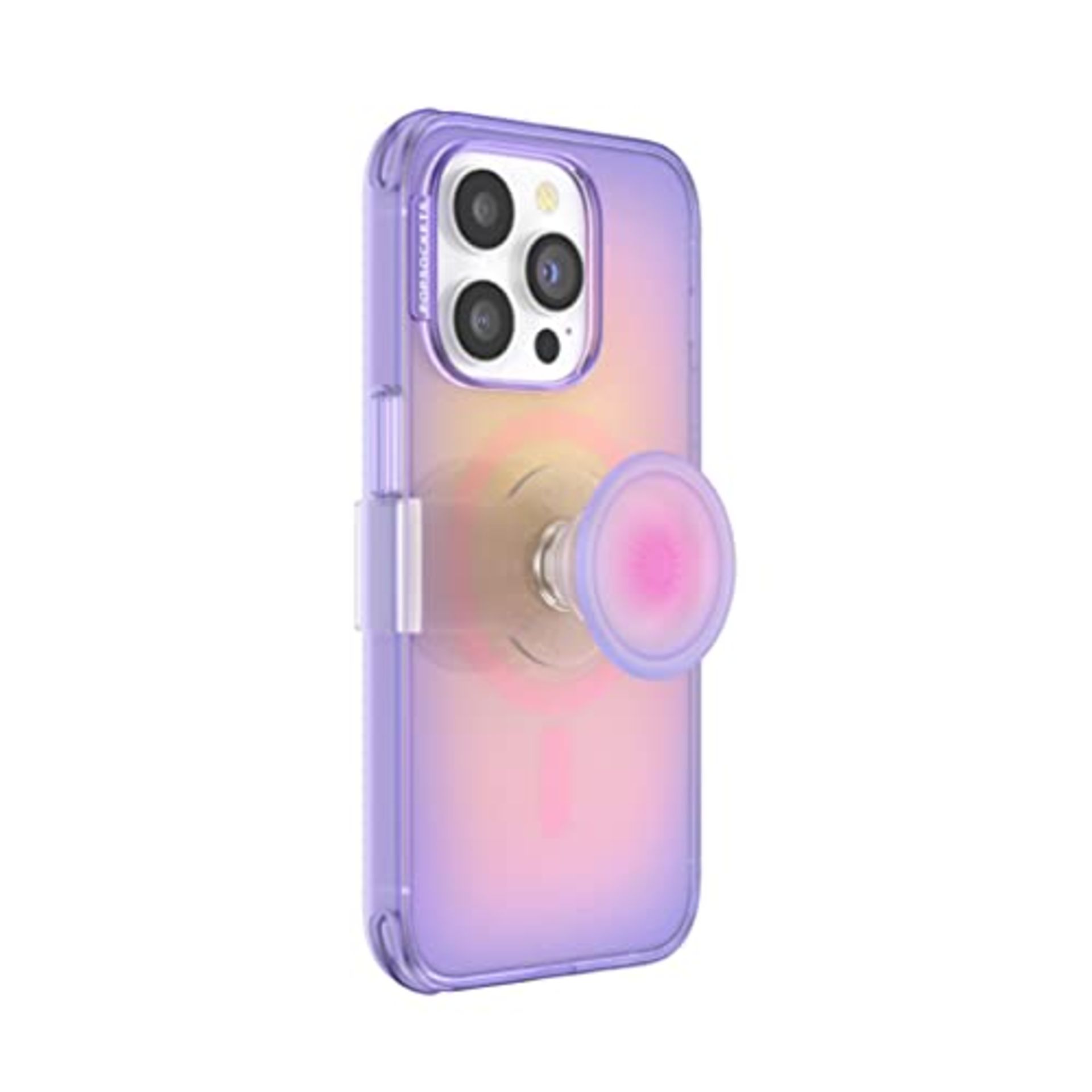 PopSockets 806331 Mag Safe Plant Based Phone Case for iPhone 14 Pro with a Repositiona