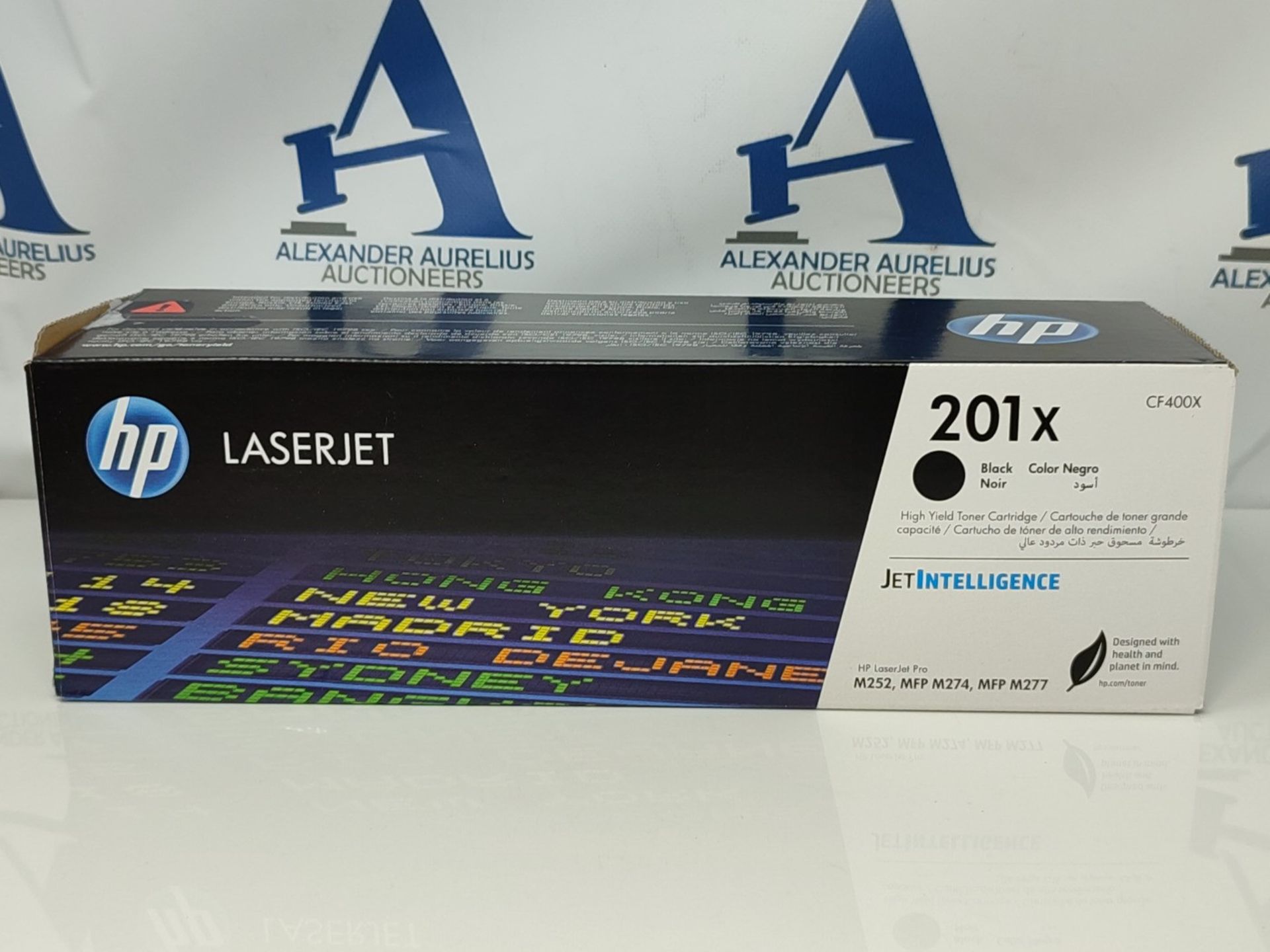 RRP £77.00 HP CF400X 201X High Yield Original LaserJet Toner Cartridge, Black, Single Pack - Image 2 of 3