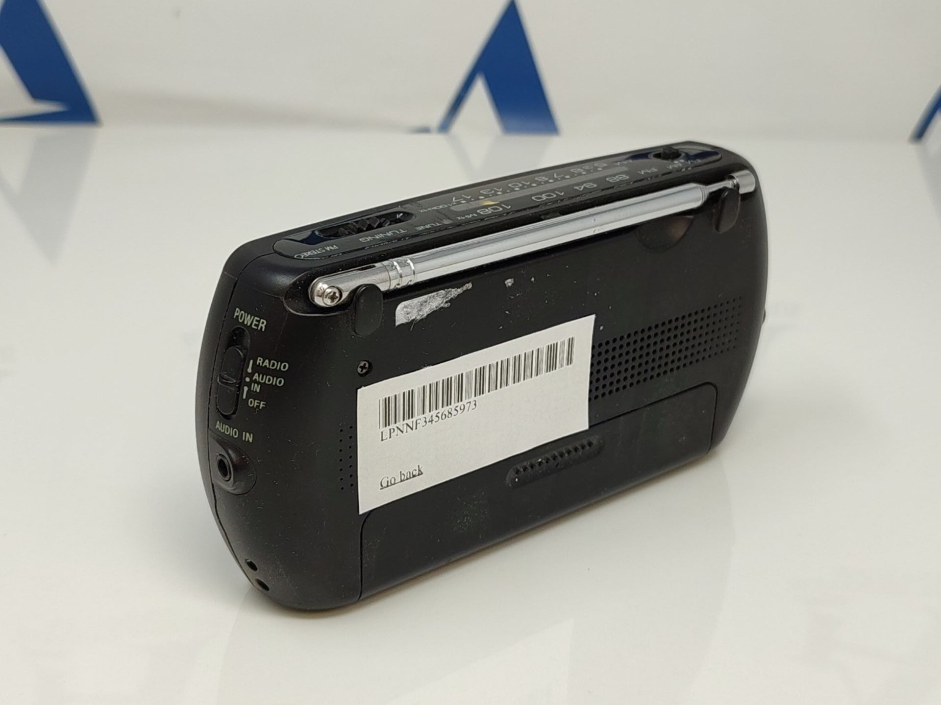 Sony SRF-18 AM/FM Portable Radio - Black - Bild 3 aus 3