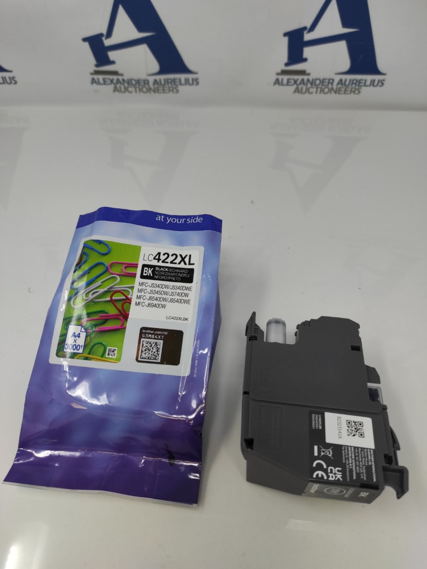 Original Brother LC-422XLBK Black Ink Cartridge for Approx. 3,000 Pages for MFC-J5340D - Image 2 of 2