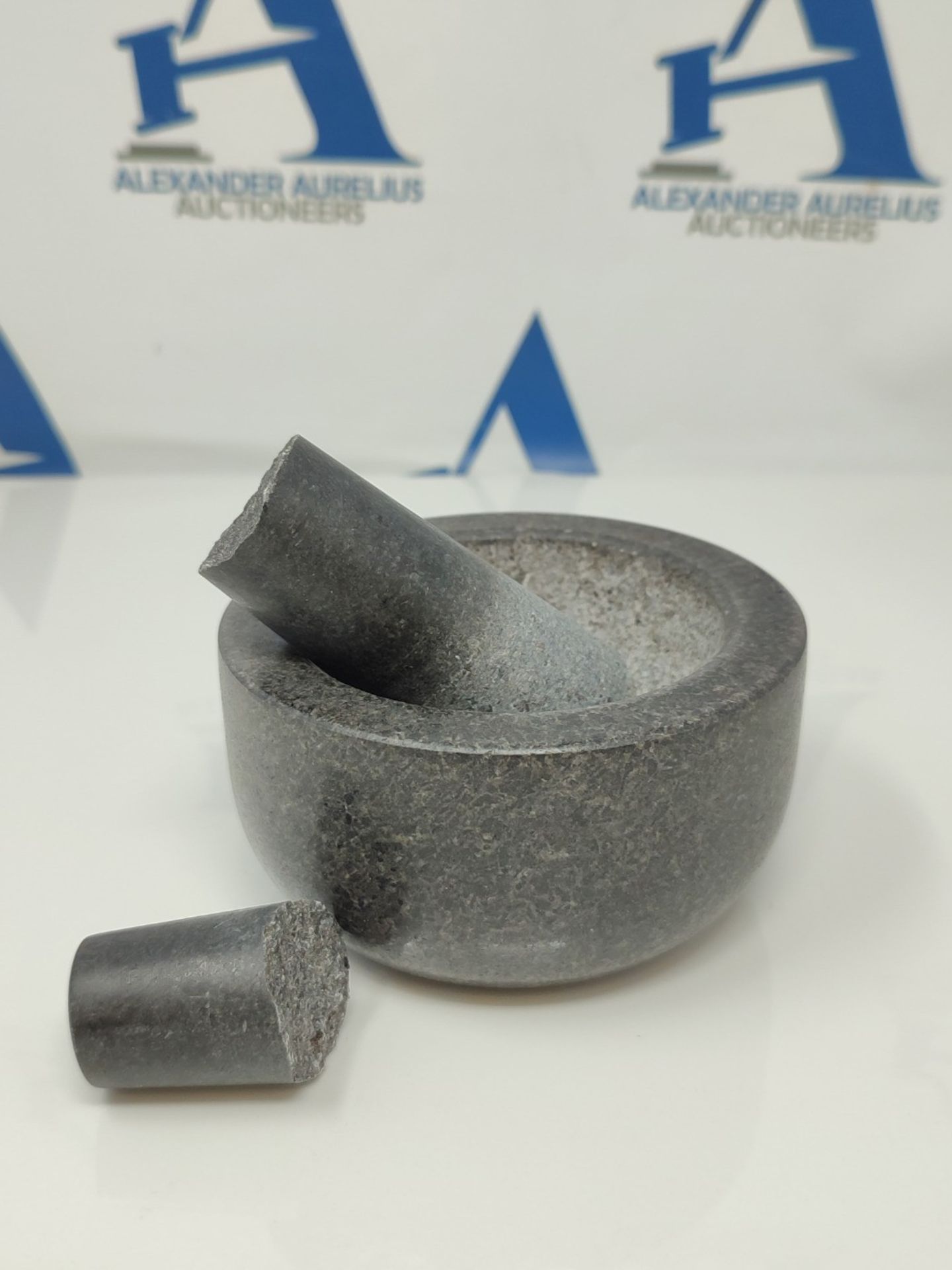 Classic Granite Pestle And Mortar By Silk Route Home - Image 2 of 2
