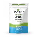 Westlab - Reviving Epsom Salt - 5kg Resealable Pouch - 100% Natural, Pure & Unscented
