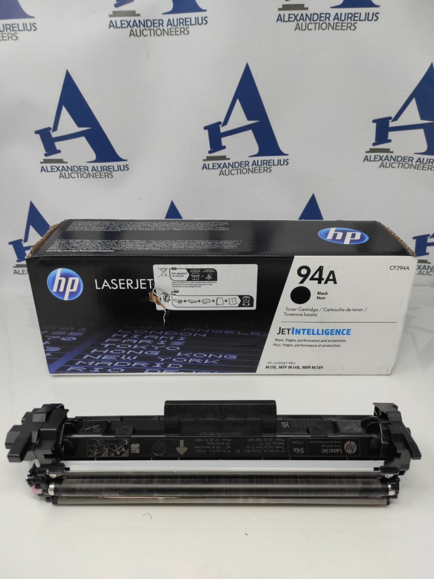HP CF294A 94A Original LaserJet Toner Cartridge, Black, Single Pack - Bild 2 aus 2