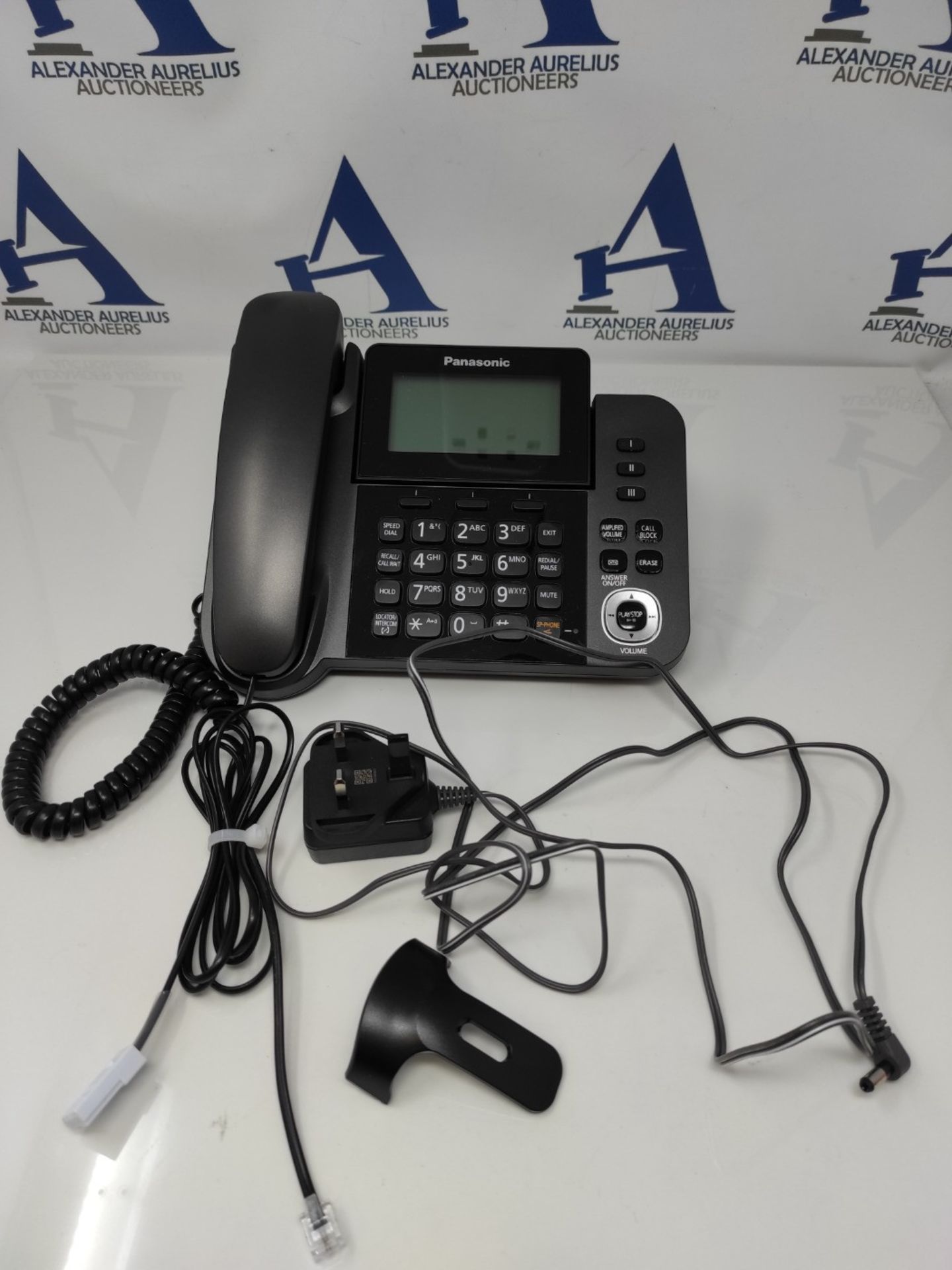 RRP £80.00 Panasonic KX-TGF320 Corded and Cordless Home office Telephone Kit with Answerphone and - Image 2 of 2