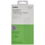 Belkin ScreenForce UltraGlass 2 Treated iPhone 15 Pro Screen Protector, Scratch-Resist