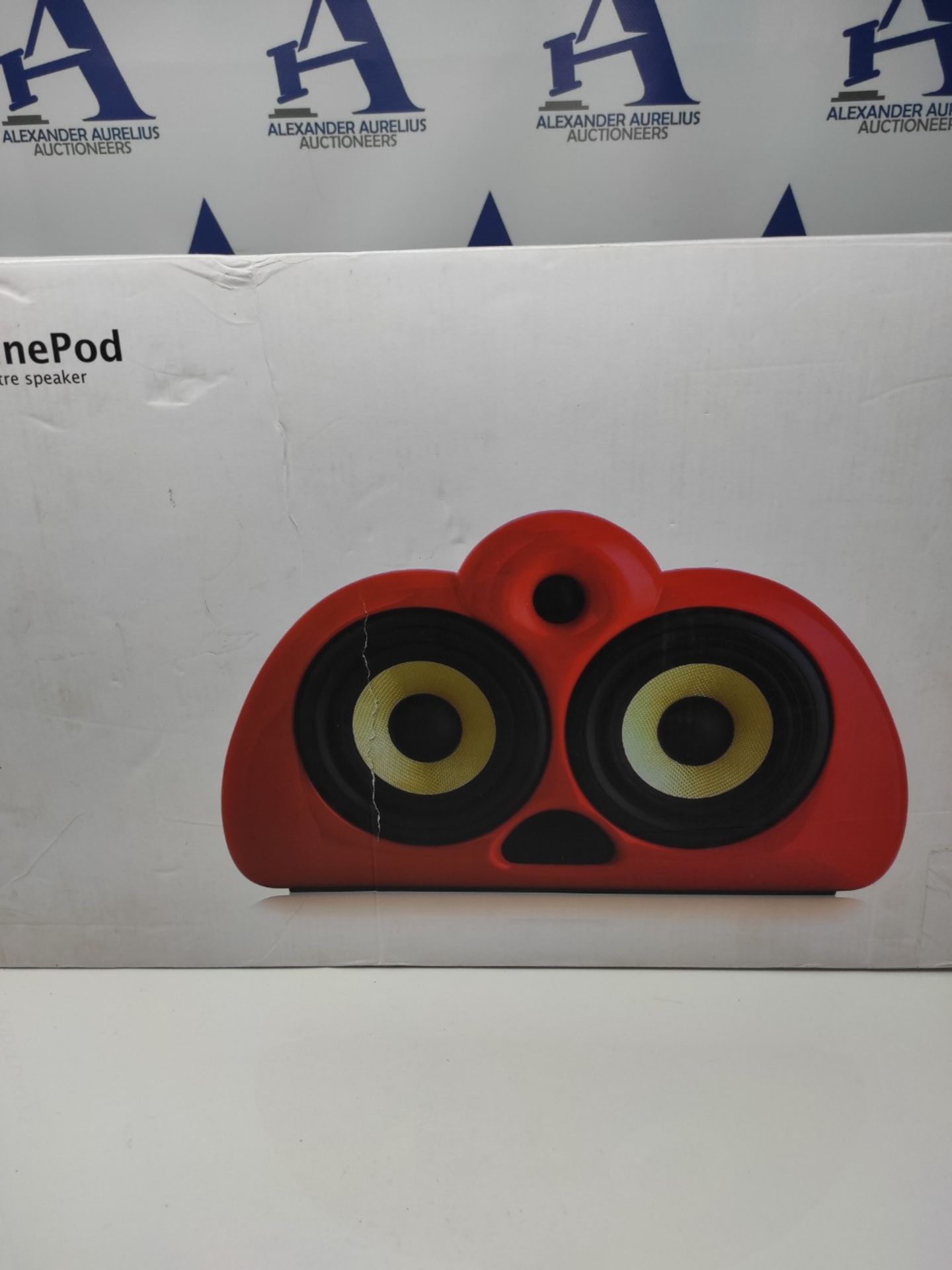 RRP £258.00 Podspeakers - Cinepod Speaker Centre Channel Red (CP009) - Image 3 of 3