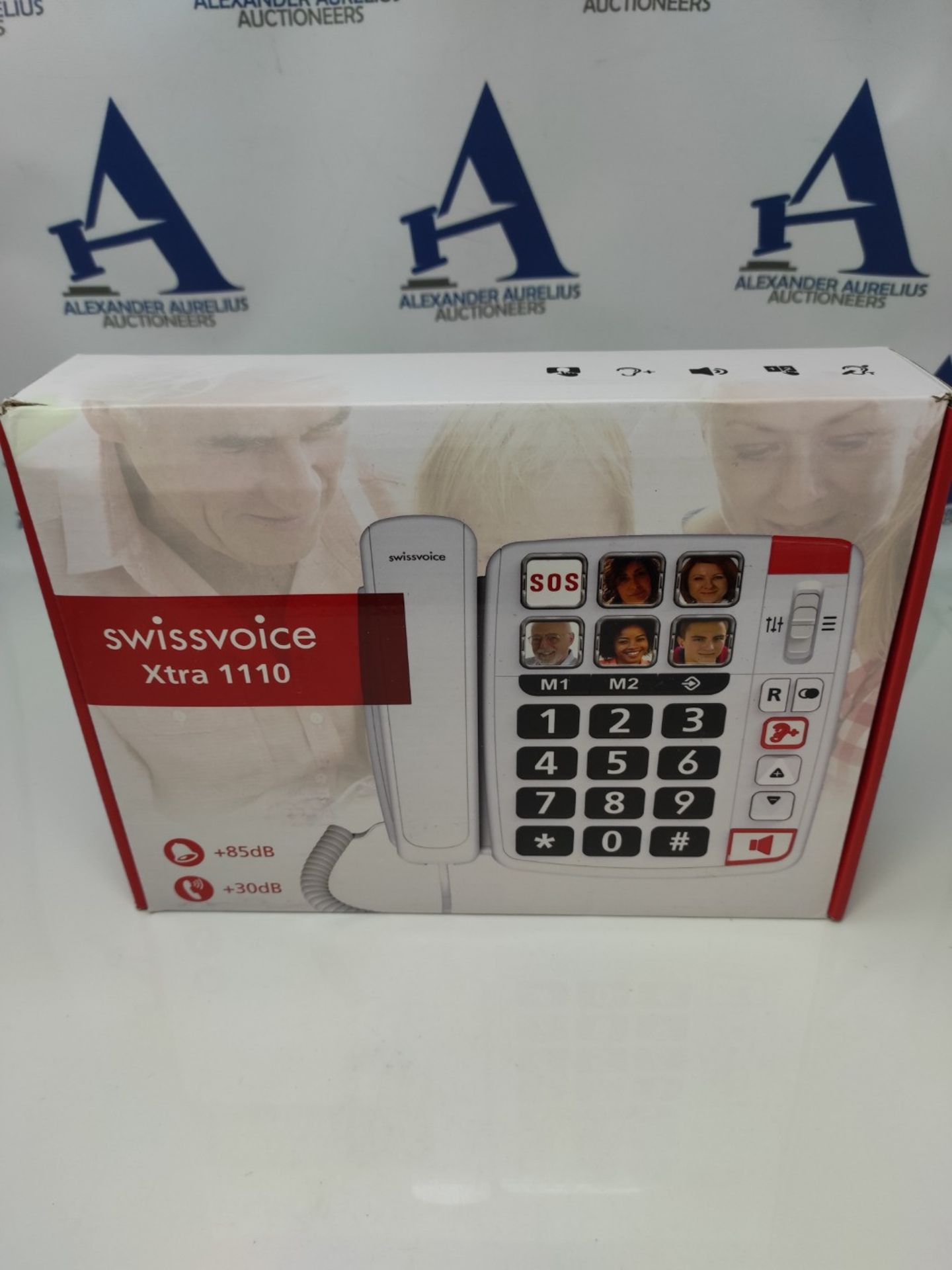 SWISSVOICE Xtra 1110 - Big Button Phone for Elderly - Phones for Hard of Hearing - Dem - Image 2 of 3