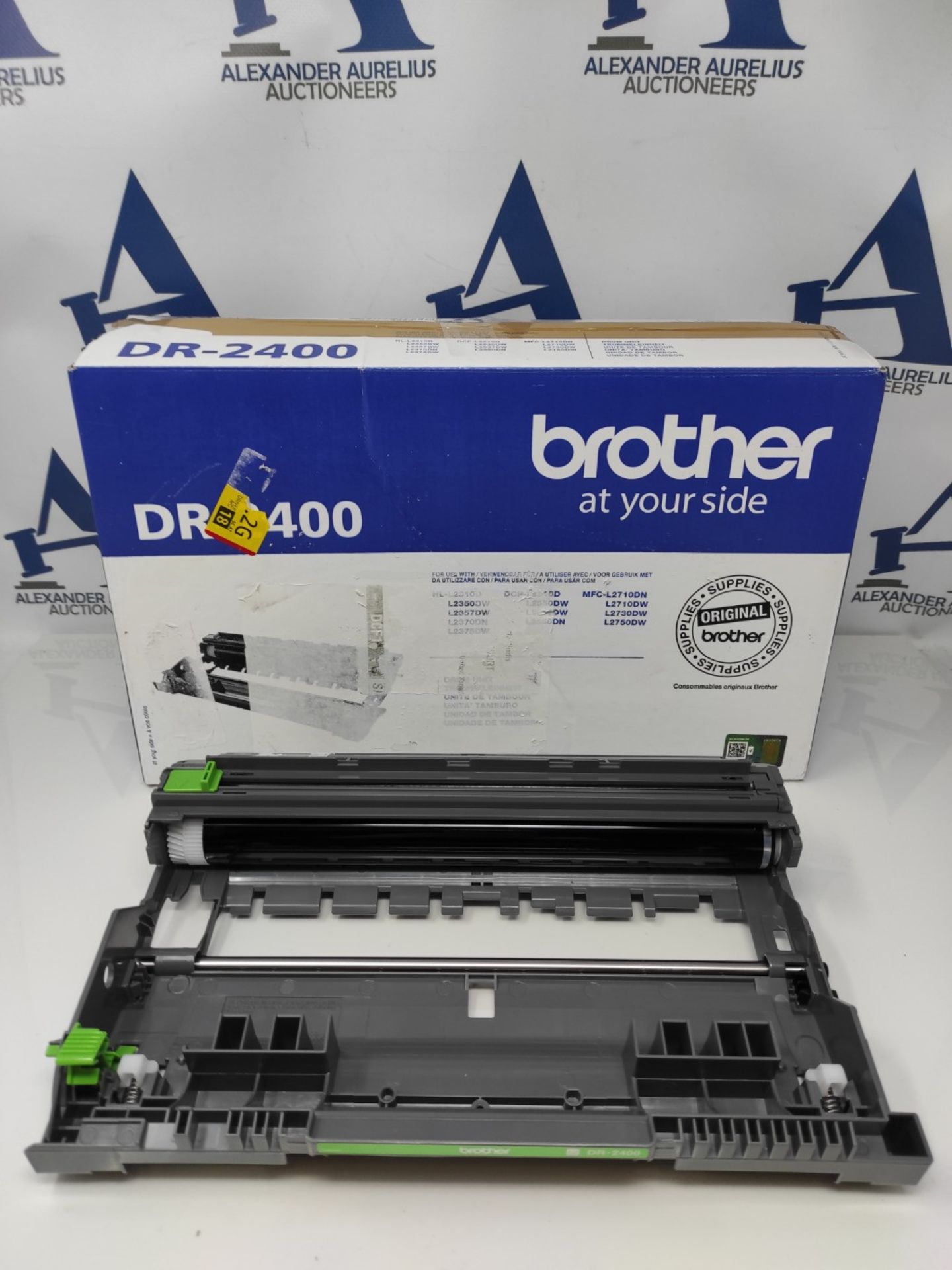 RRP £69.00 Brother DR-2400 Drum Unit, Brother Genuine Supplies, Black - Bild 2 aus 2