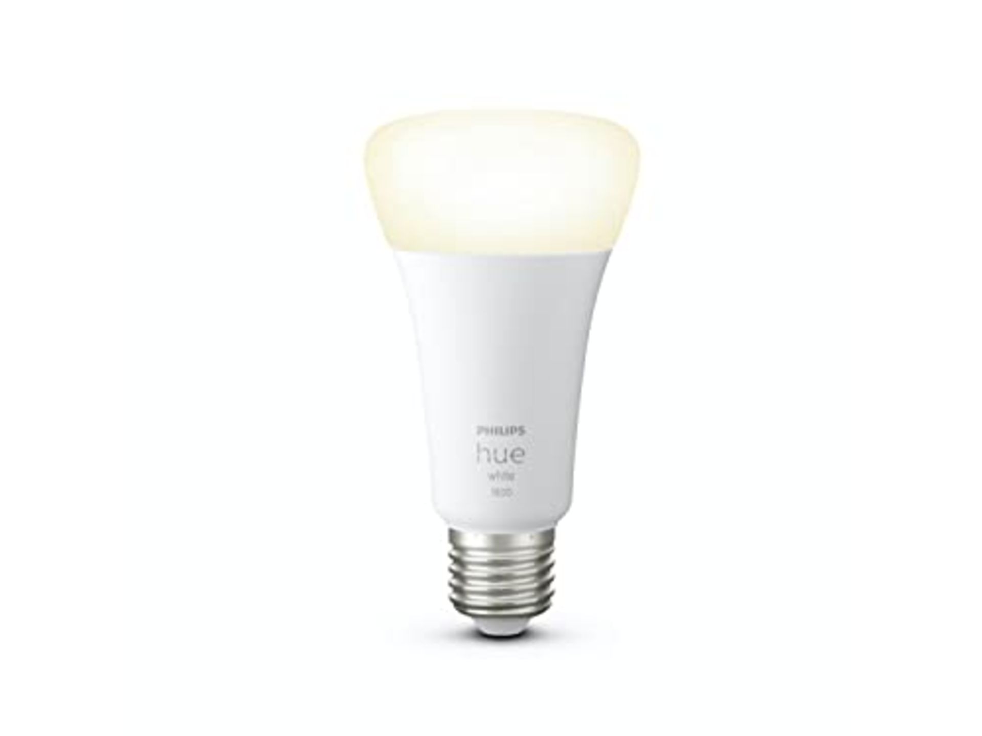 Philips Hue NEW White Smart Light Bulb 100W - 1600 Lumen [E27 Edison Screw] With Bluet