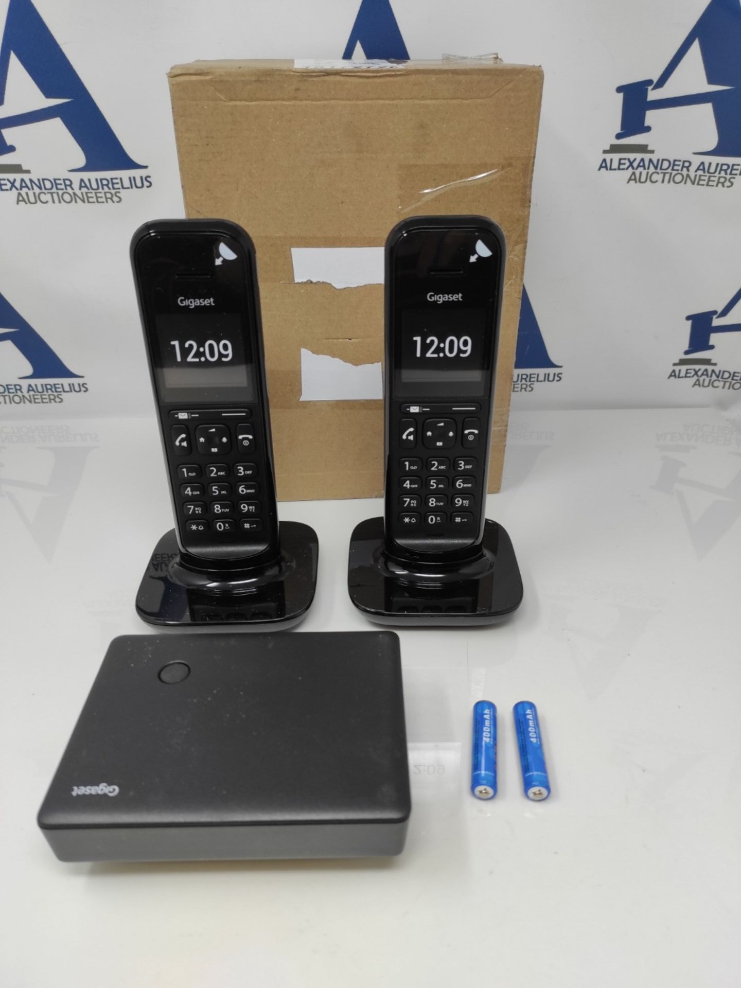 RRP £72.00 [INCOMPLETE] HELLO Gigaset - Extra Slim Design Phones with Answer Machine to Connect C - Image 2 of 2