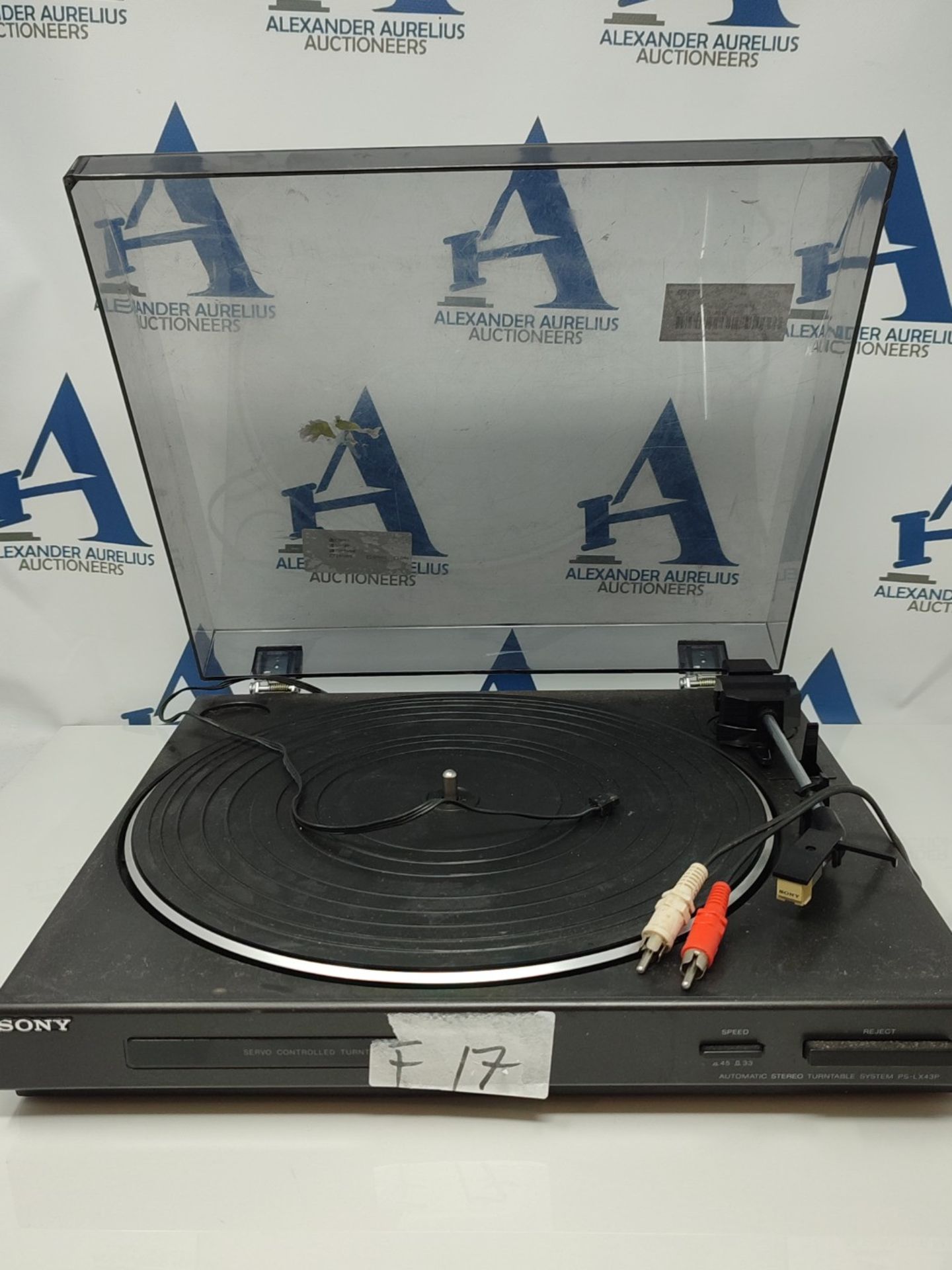 SONY PS-LX43P Automatic Belt Drive Turntable Record Player Vinyl Suit LBT-V202 - Image 2 of 2