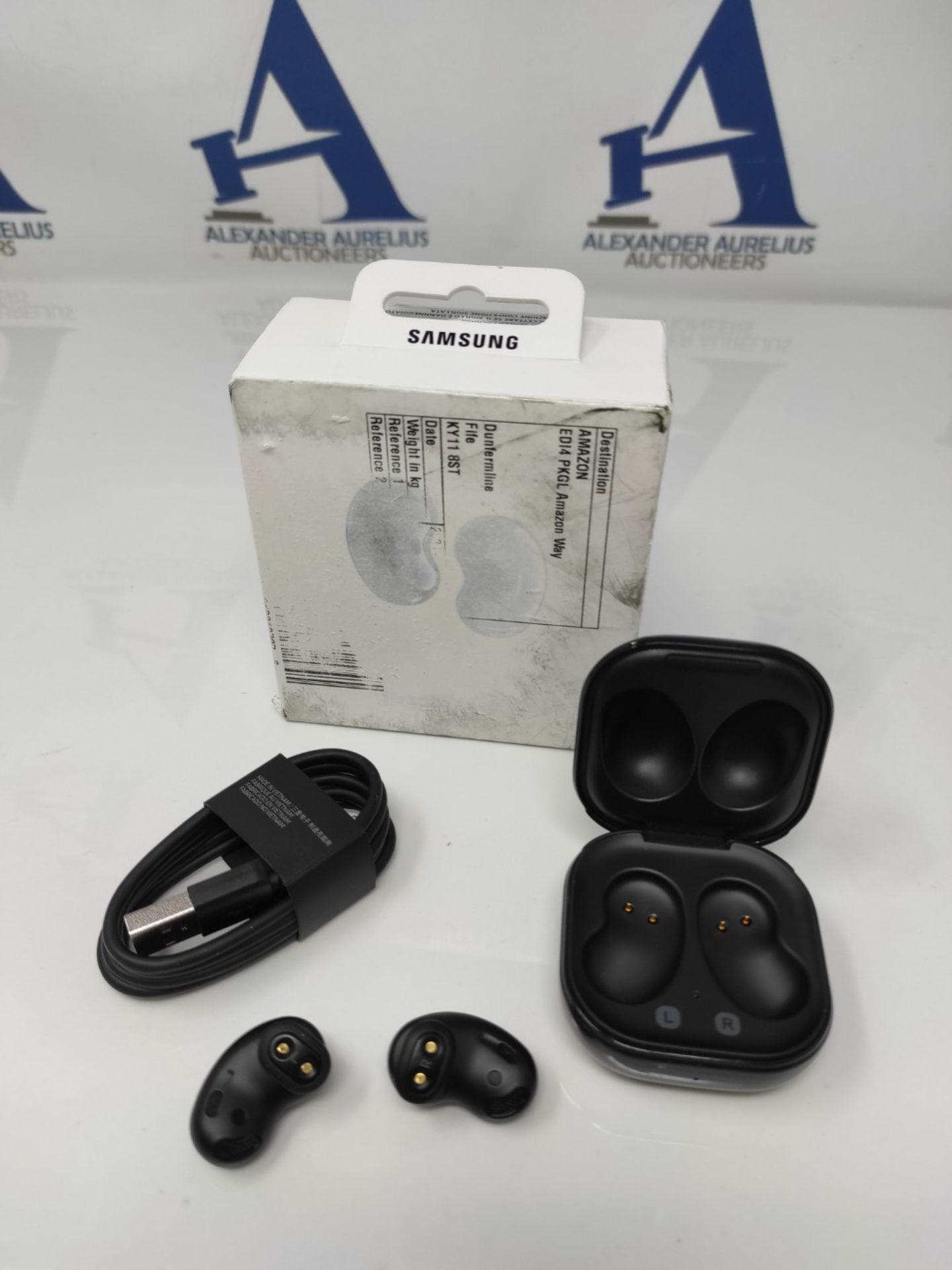 RRP £66.00 Samsung Galaxy Buds Live Wireless Earphones, Mystic Black (UK Version) - Bild 3 aus 3