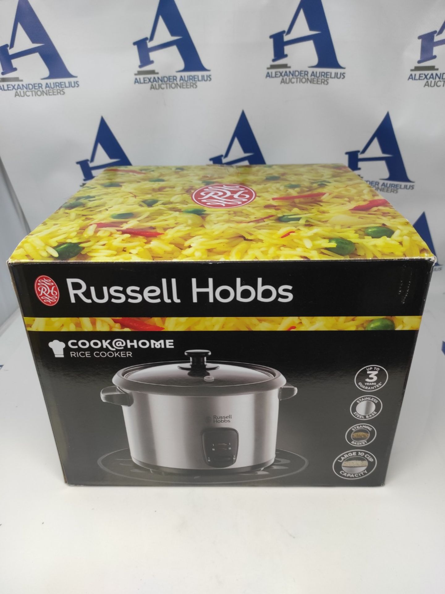 Russell Hobbs Electric Rice Cooker & Steamer - 1.8L (10 cup) Keep warm function, Remov - Image 2 of 3