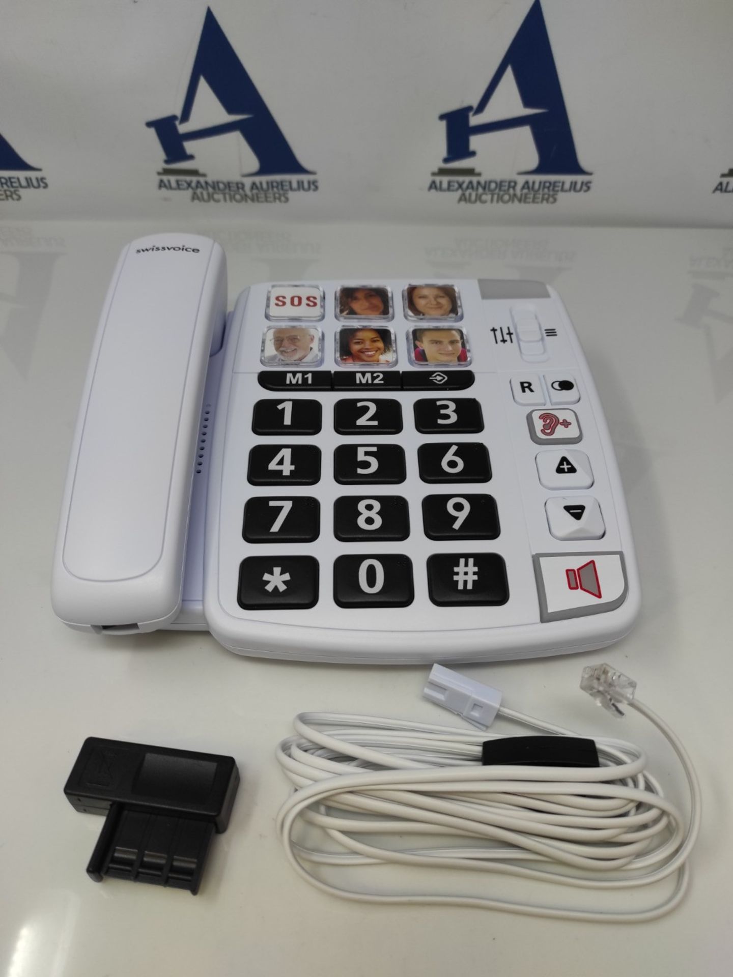 SWISSVOICE Xtra 1110 - Big Button Phone for Elderly - Phones for Hard of Hearing - Dem - Image 3 of 3