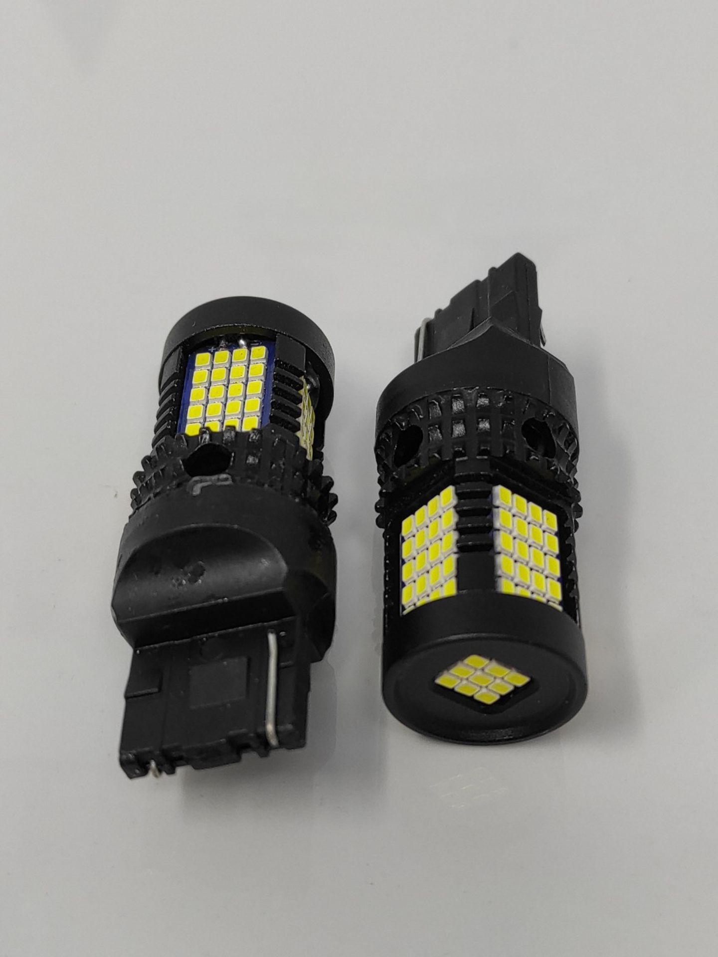 W21W 7440 LED Bulbs Extremely Bright White, NATGIC T20 7440LL 7440NA 7441 992 Replacem - Image 3 of 3