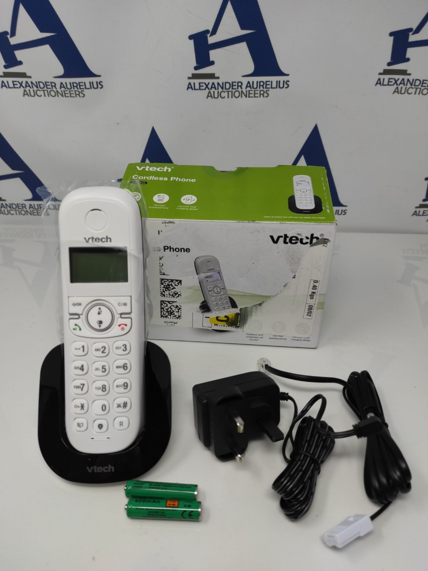 VTech CS1500 Dual-Charging DECT Cordless Phone with Call Block,Landline House Phone wi - Image 2 of 2