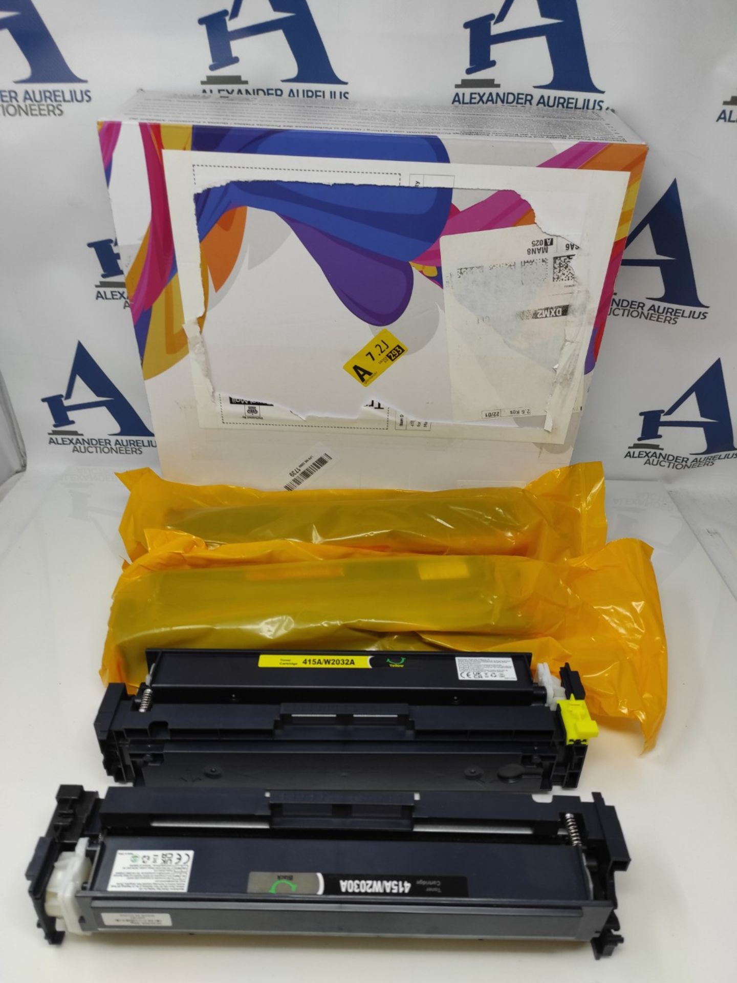 RRP £60.00 415A Toner Cartridges Replacement for HP 415A W2030A W2031A W2032A W2033A Compatible f - Image 2 of 2