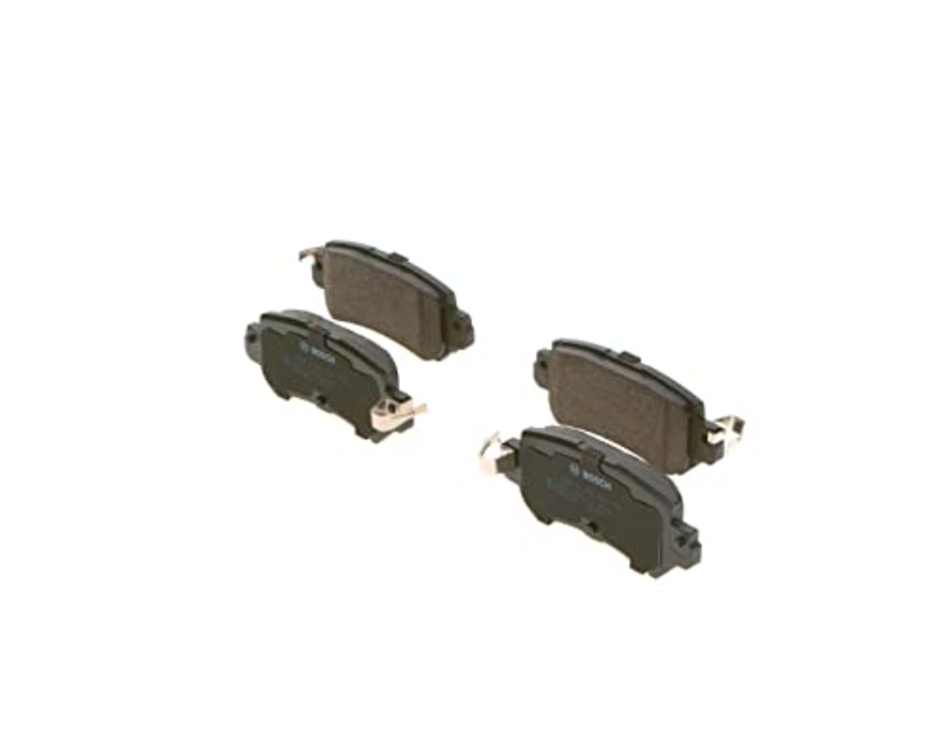 Bosch BP1747 Brake Pads - Rear Axle - ECE-R90 Certified - 1 Set of 4 Pads