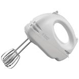 Russell Hobbs Food Collection Hand Mixer with 6 Speed 14451, 125 W - White