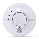 RRP £60.00 FireAngel Pro Connected Smart Smoke Alarm, Mains Powered with Wireless Interlink and 1
