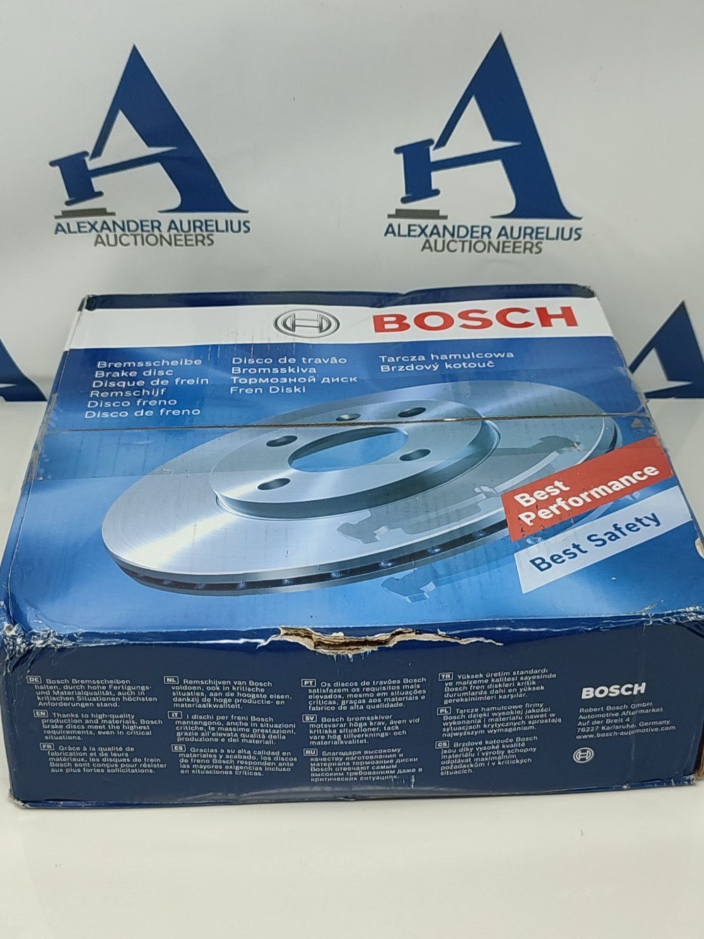 Bosch BD884 Brake Discs - Rear Axle - ECE-R90 Certified - 1 Set of 2 Discs - Image 2 of 3