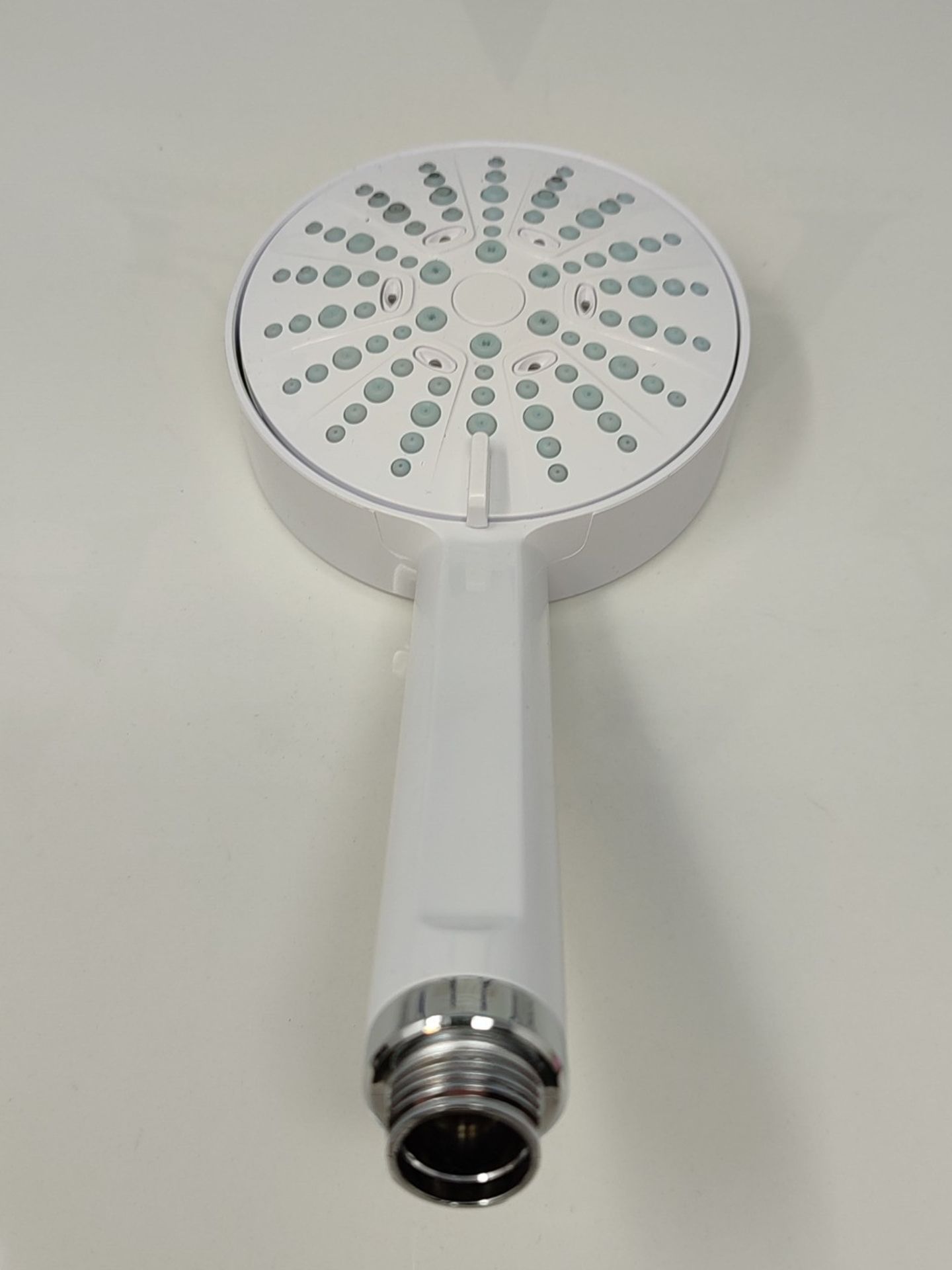 Mira Showers Beat Shower Head Handheld Shower Head 4 Spray Shower Head 110 mm White 1. - Image 2 of 2