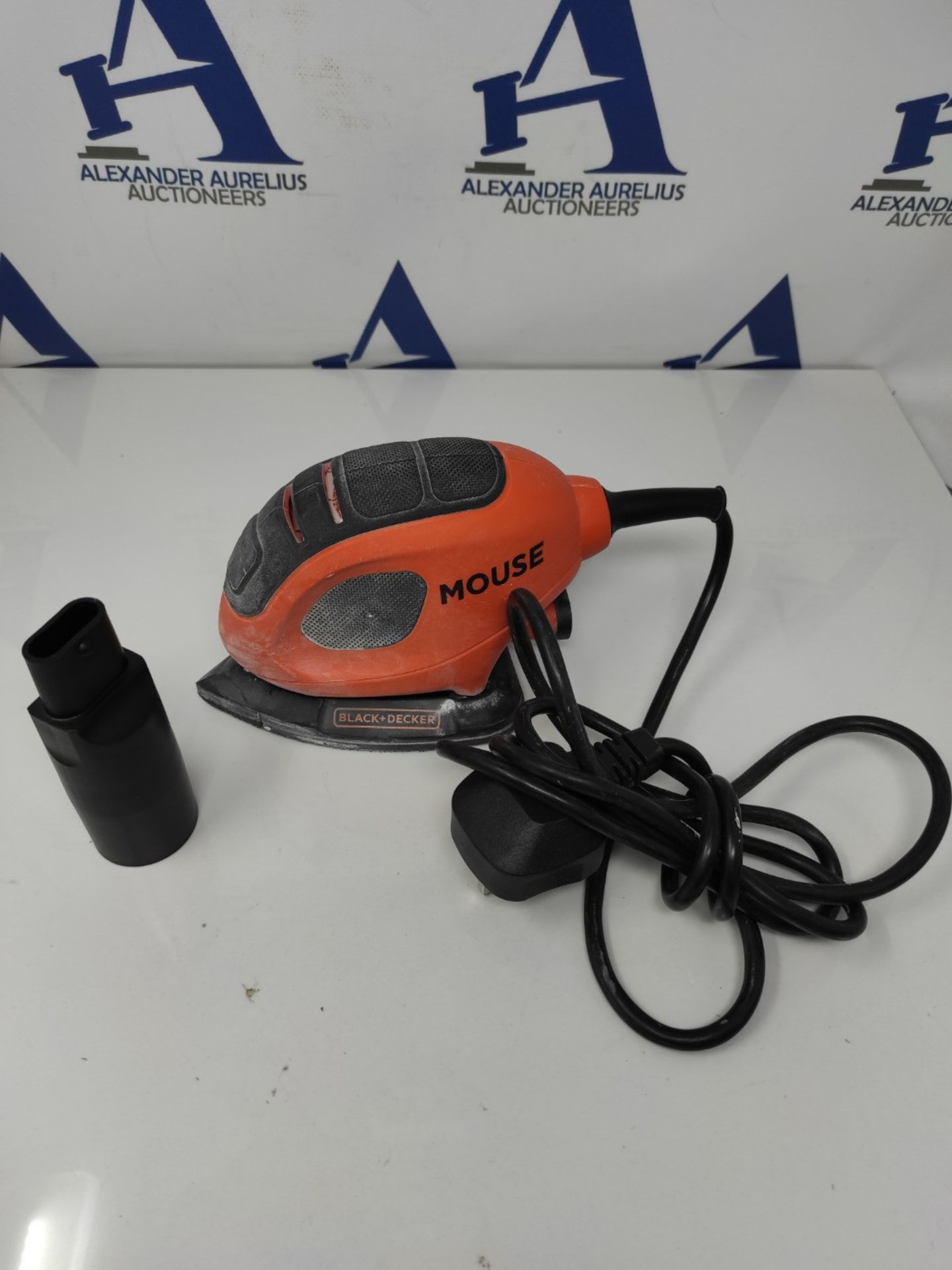 [INCOMPLETE] BLACK+DECKER 55 W Detail Mouse Electric Sander with 6 Sanding Sheets, BEW - Image 3 of 3