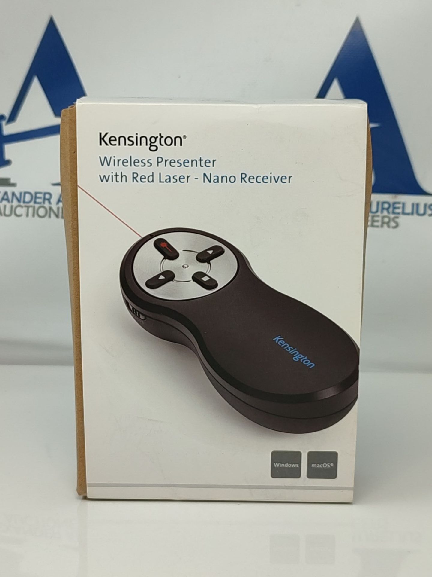 Kensington Wireless USB Powerpoint Presentation Clicker with Red Laser Pointer, Compat - Bild 2 aus 3