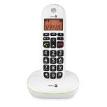 Doro PhoneEasy 100W DECT Cordless Phone with Amplified Sound and Big Buttons (Single S