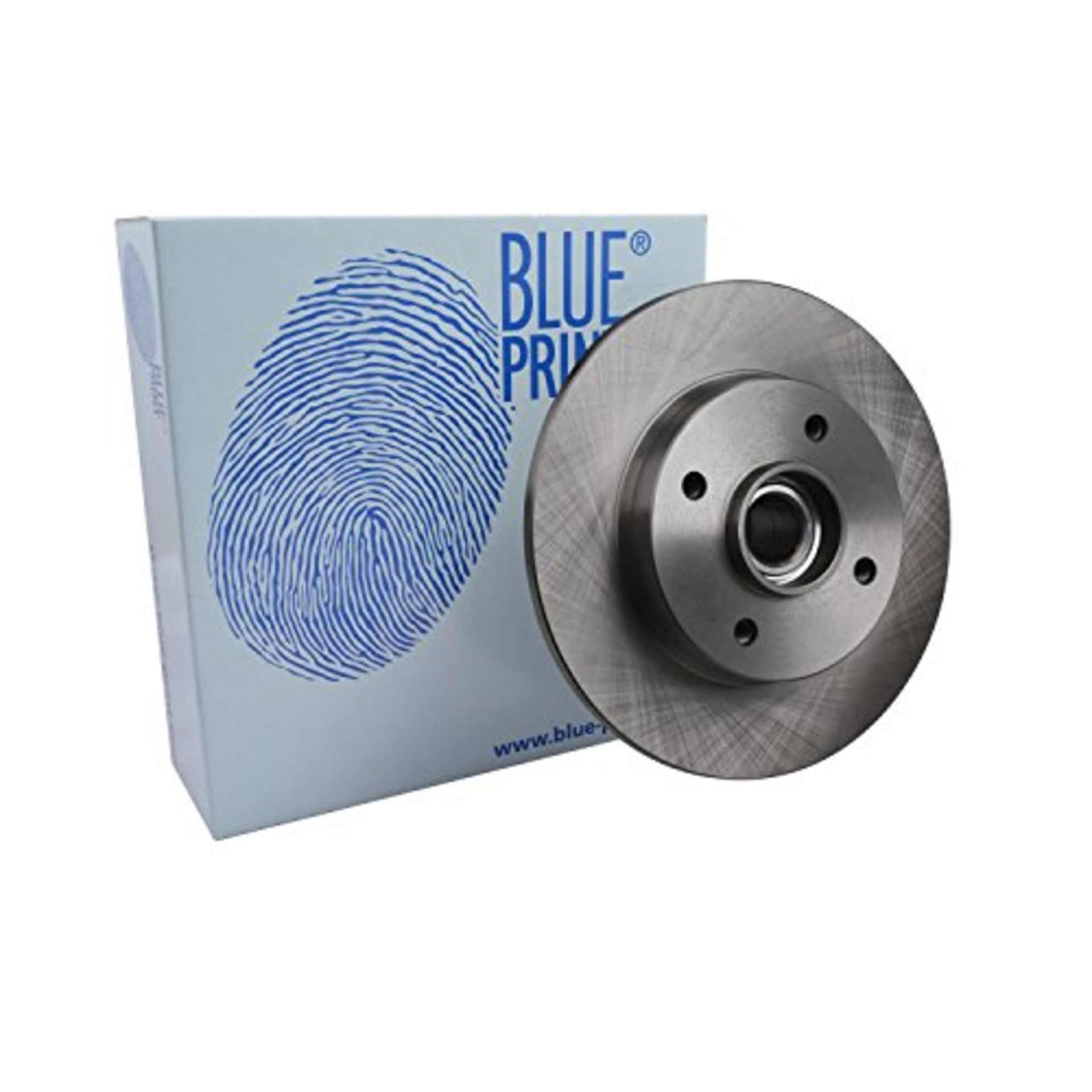 RRP £68.00 Blue Print ADP154304 Brake Disc with bearing and ABS pulse ring (1 Brake Disc) rear, f