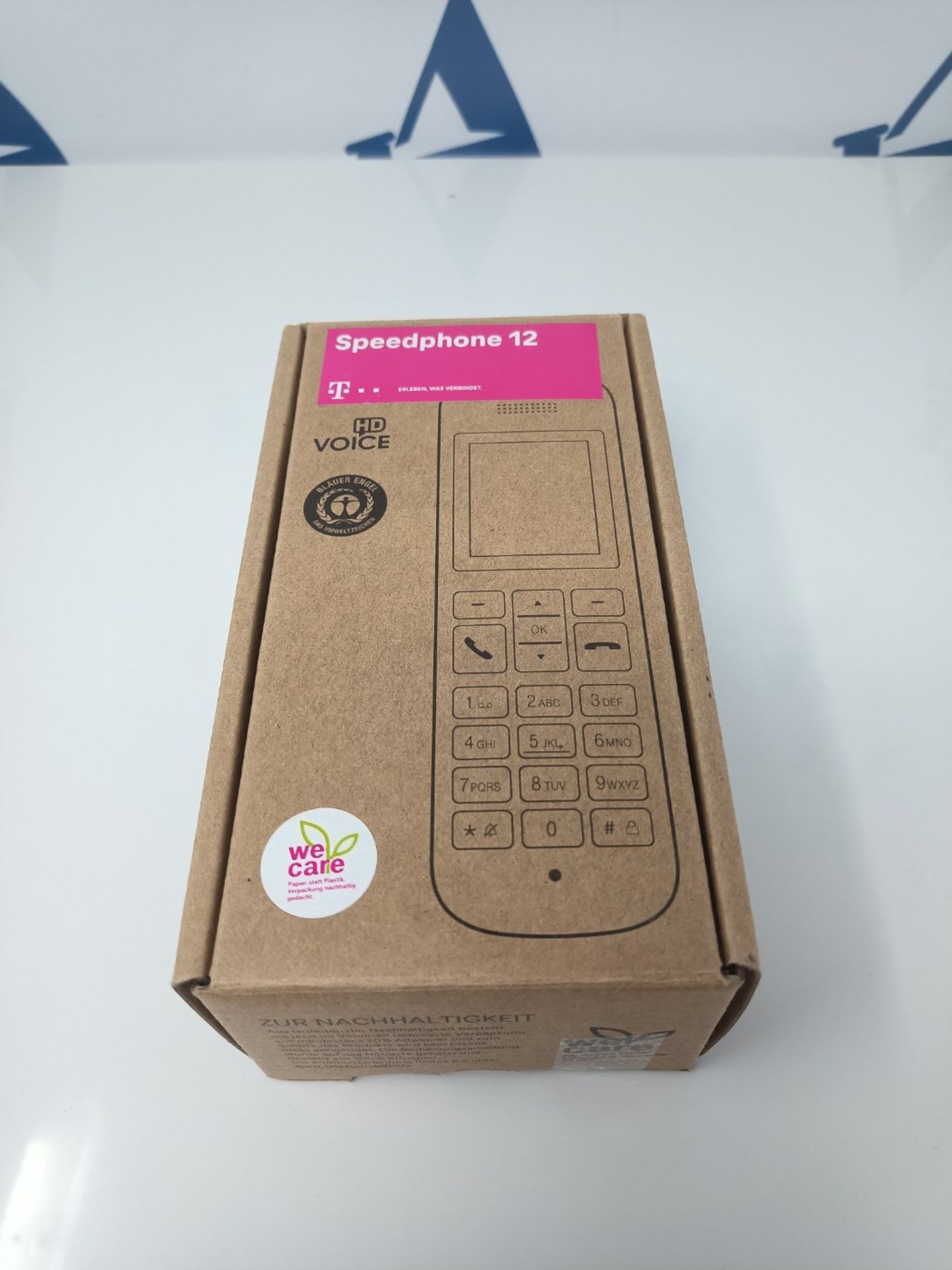 Telekom Speedphone 12 IP phone White Wireless handset TFT - Bild 2 aus 3