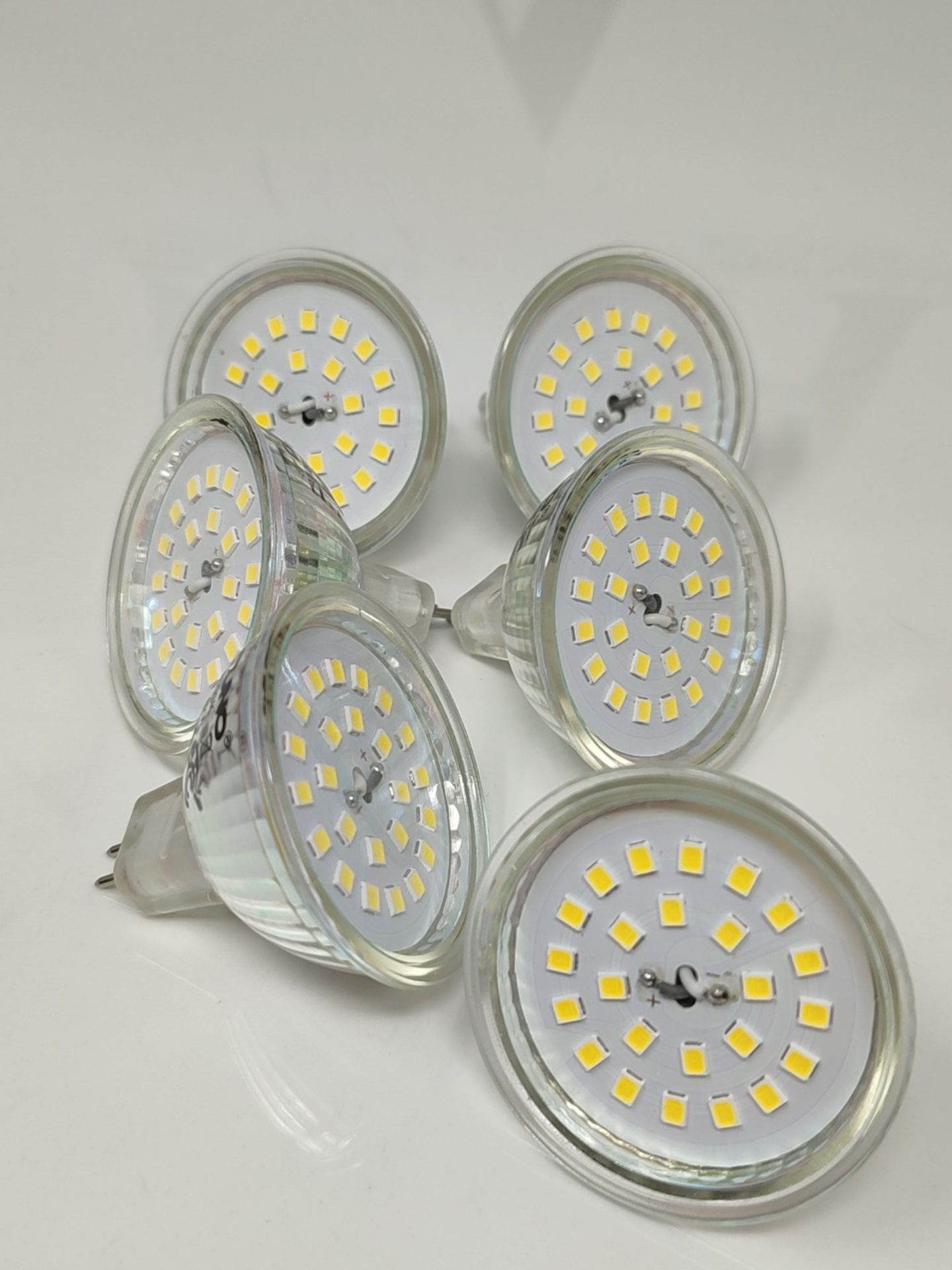 DiCUNO MR16 LED Light Bulbs, GU5.3 Spotlight Bulb Dimmable, 12V DC 5W Equivalent to 50 - Image 2 of 2