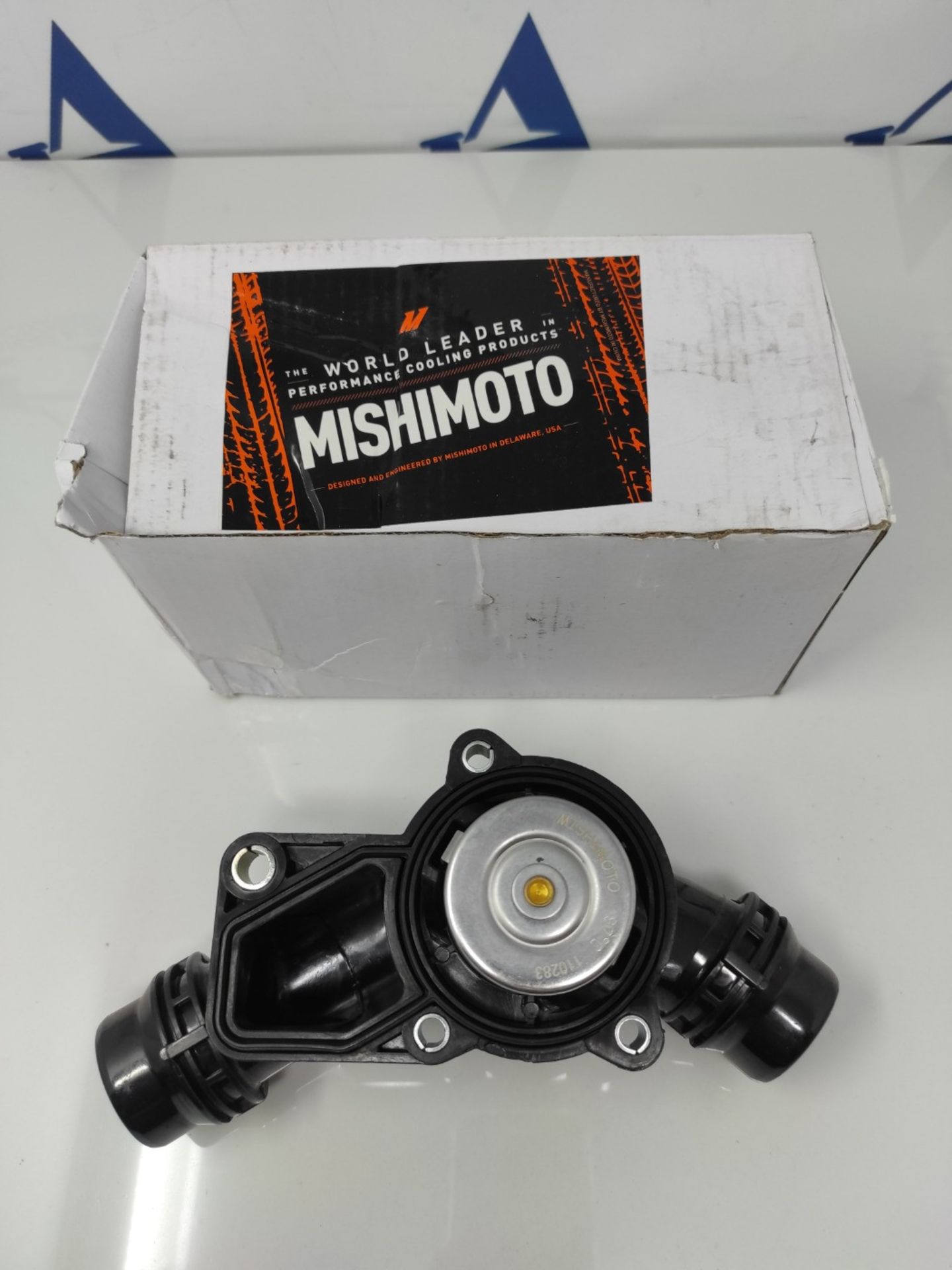 RRP £66.00 Mishimoto MMTS-E46-99E Racing Thermostat, Compatible With BMW M52, M54, M56 Engines - Bild 2 aus 2