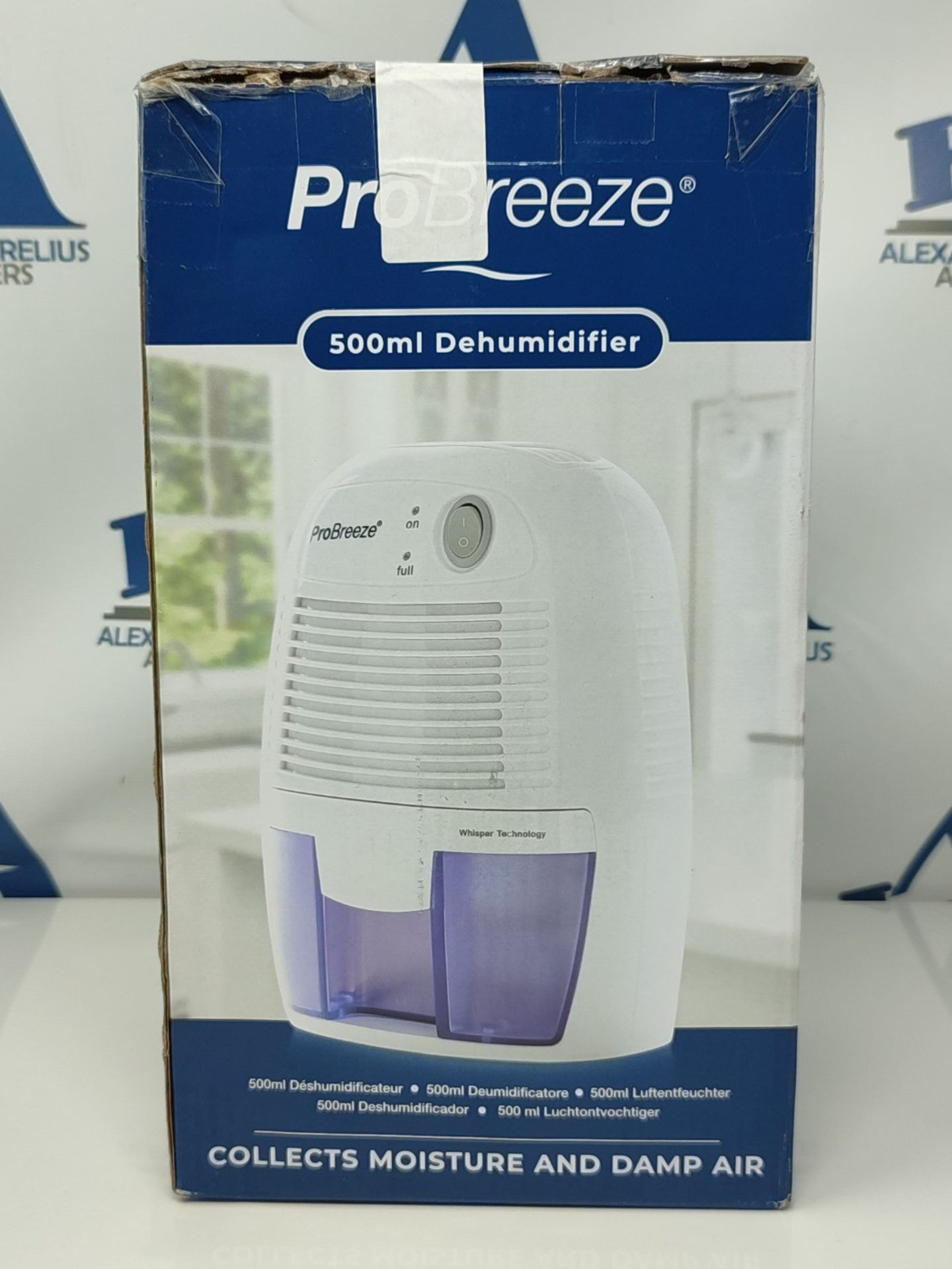 Pro Breeze Dehumidifier 500ml Compact and Portable Mini Air Dehumidifier for Damp, Mou - Image 3 of 3