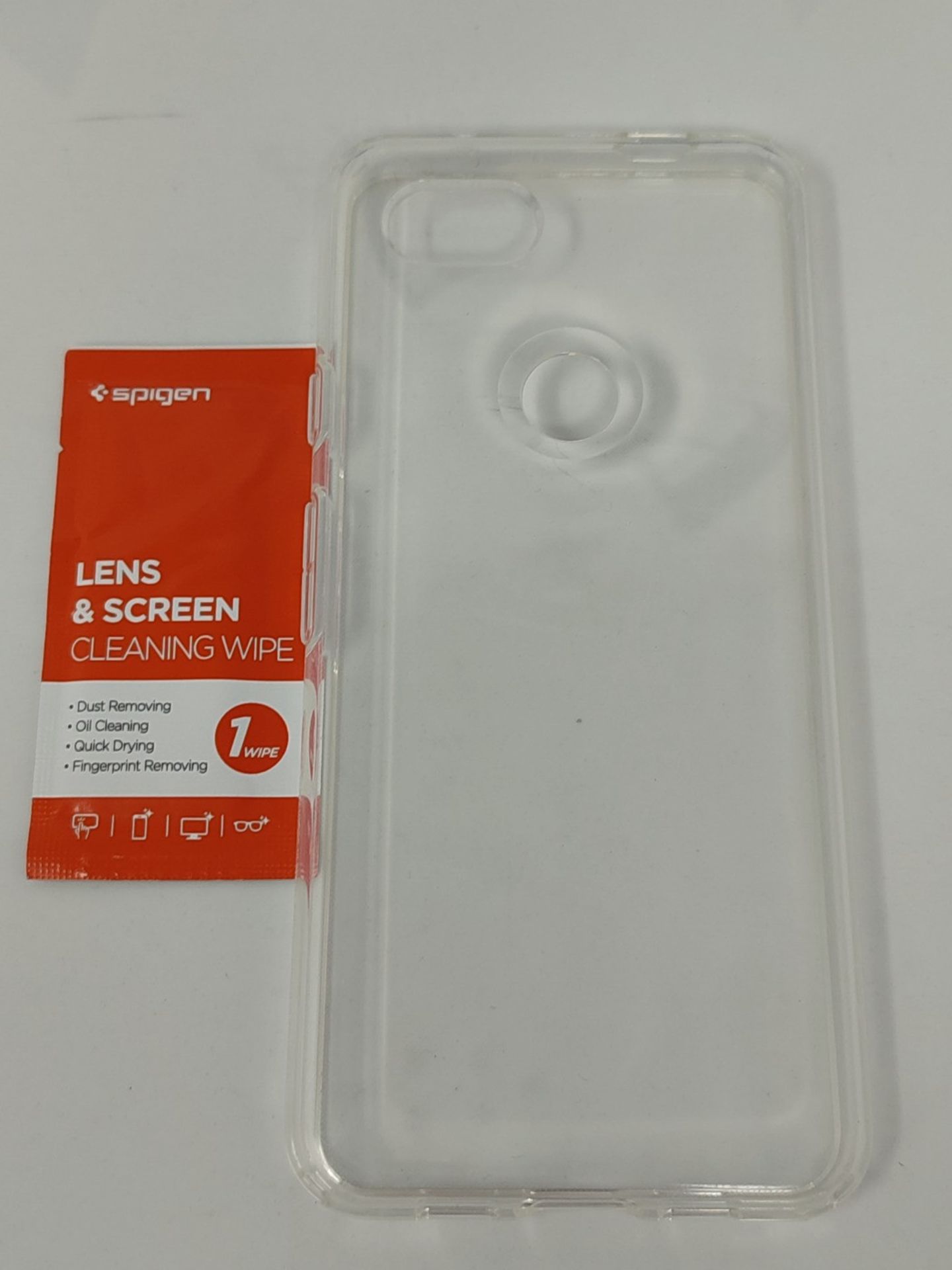 Spigen Liquid Crystal Case Compatible with Pixel 3a (2019) - Crystal Clear - Image 3 of 3