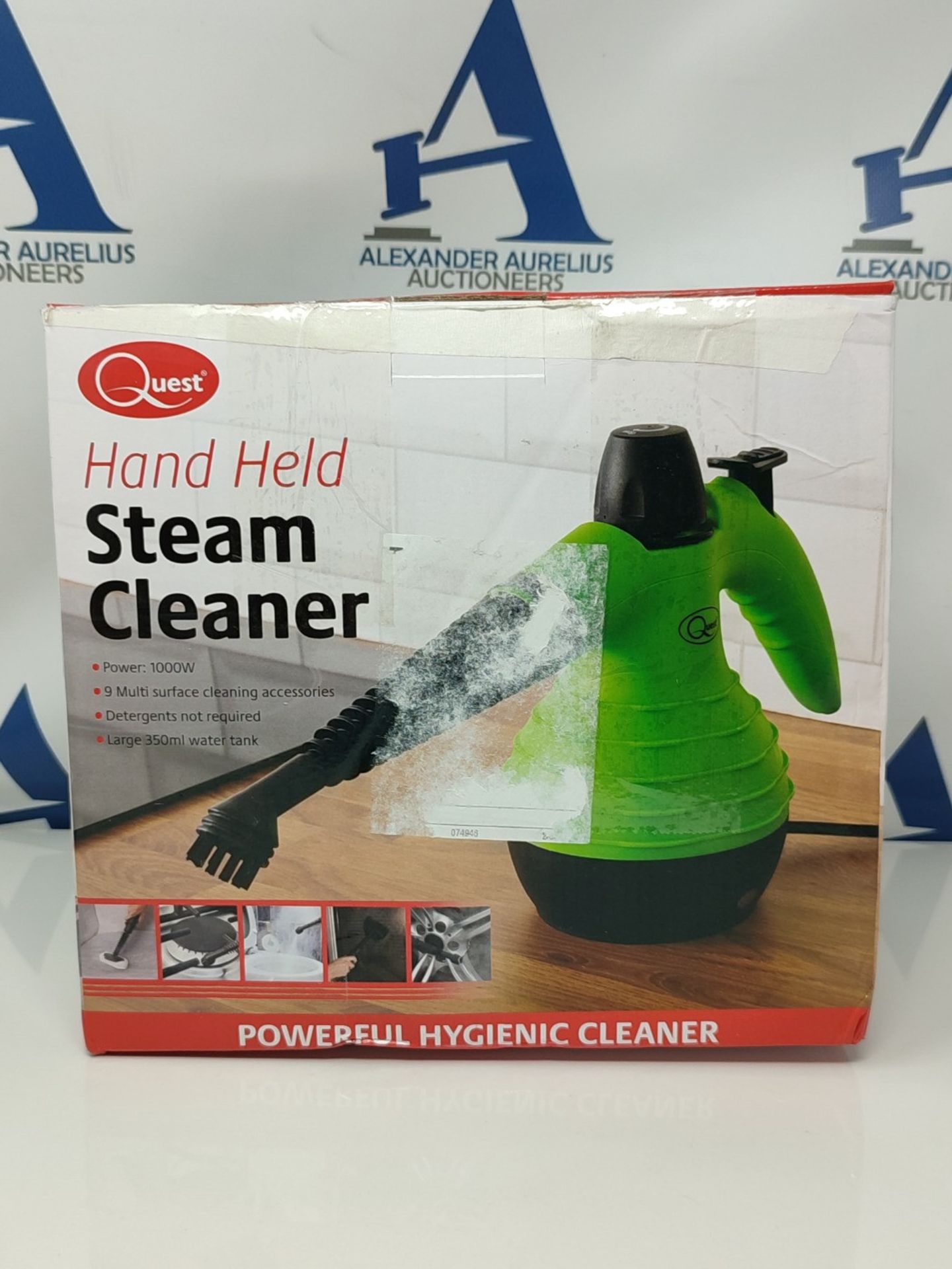 Quest Handheld Steam Cleaners / 2 Colours / Multi-Purpose / Portable / 1,000W / 0.35L - Image 3 of 3
