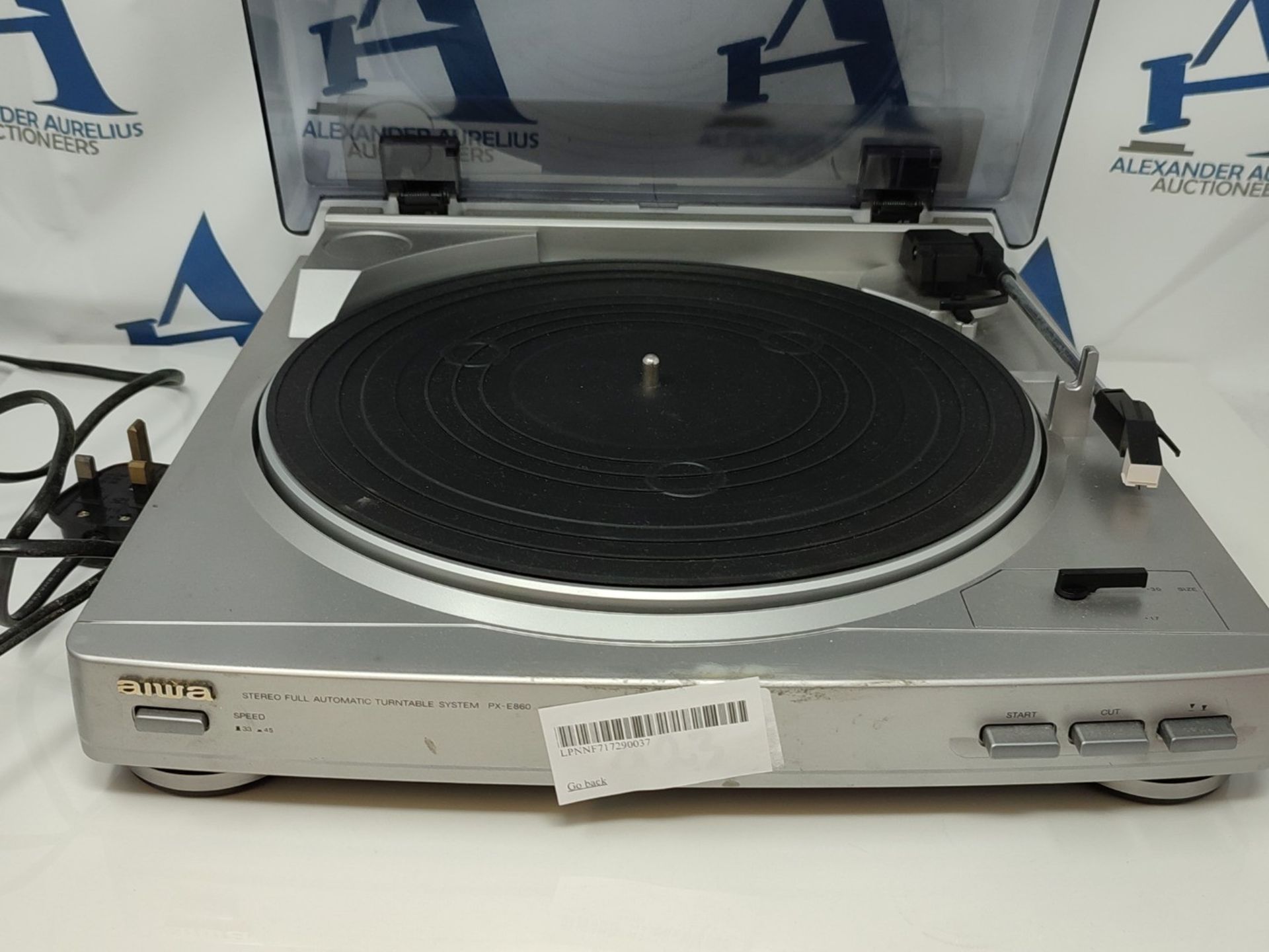RRP £70.00 Aiwa PX-E860 Turntable Automatic System - Image 2 of 3