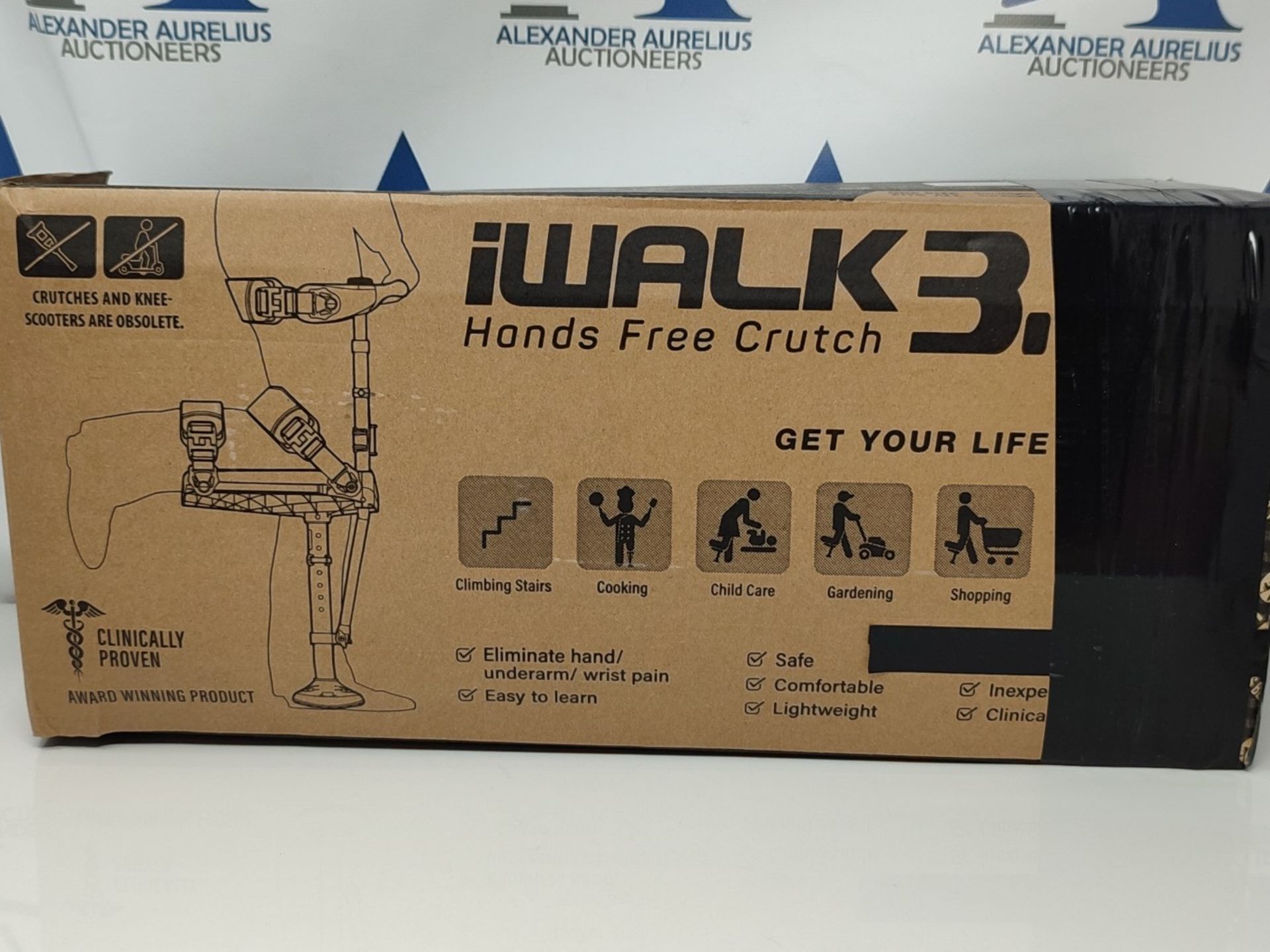 RRP £137.00 iWALK3.0 Hands Free Crutch - Pain Free Knee Crutch - Alternative to Crutches and Knee - Bild 3 aus 3